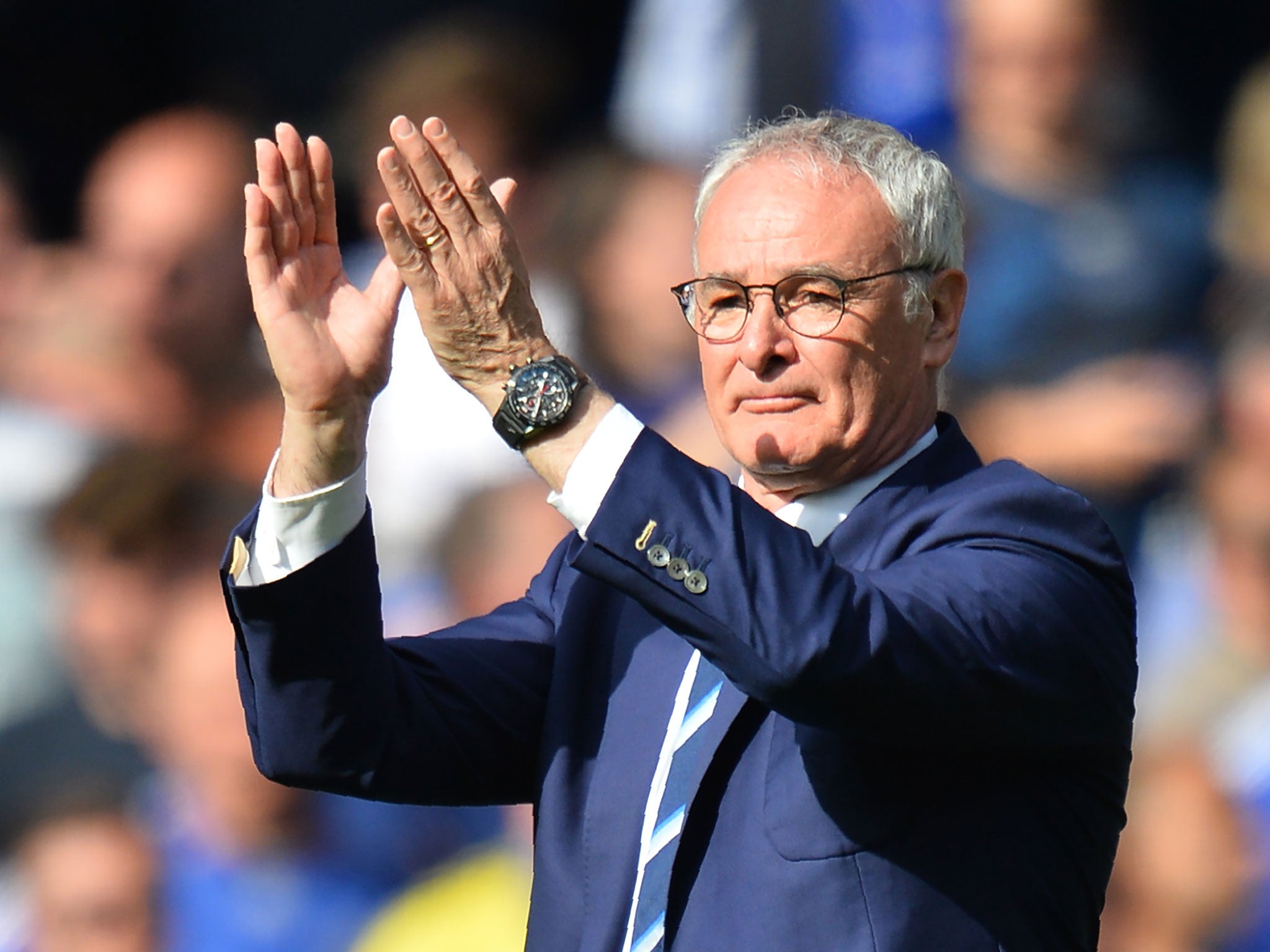 Claudio Ranieri at Stamford Bridge