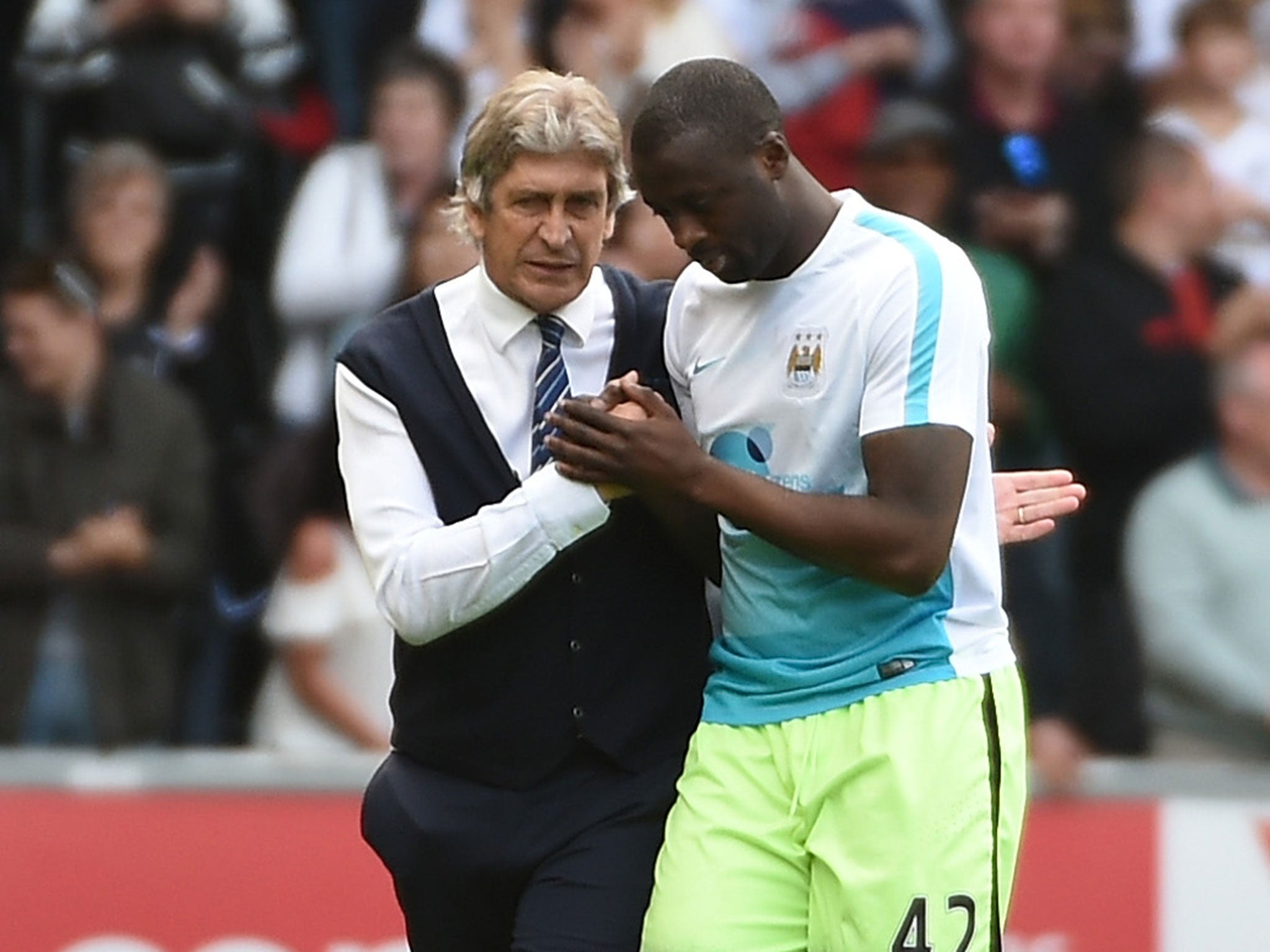 Manuel Pellegrini lasted three years with Manchester City before being replaced