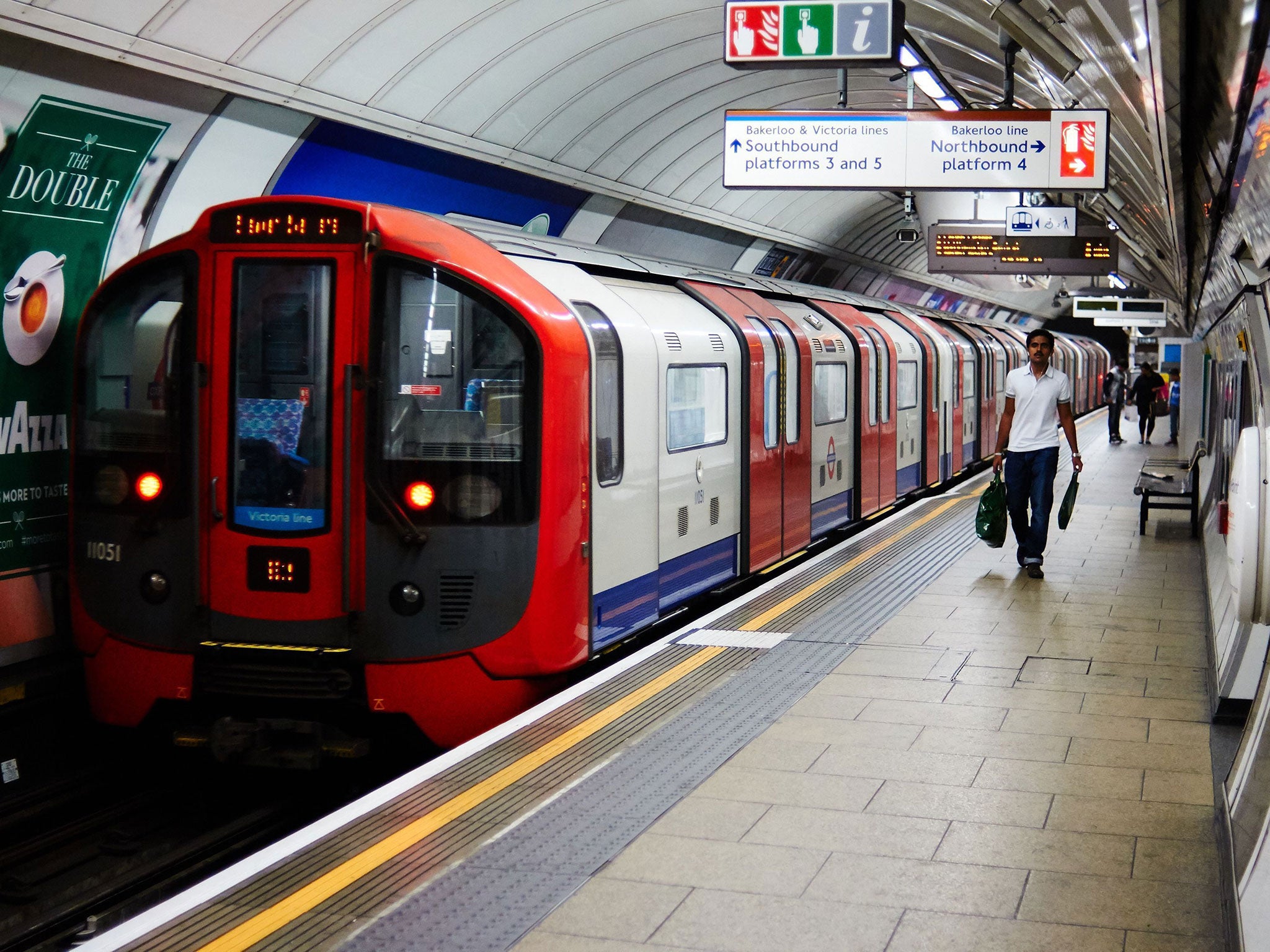 The incident happened in December last year at Kentish Town tube station