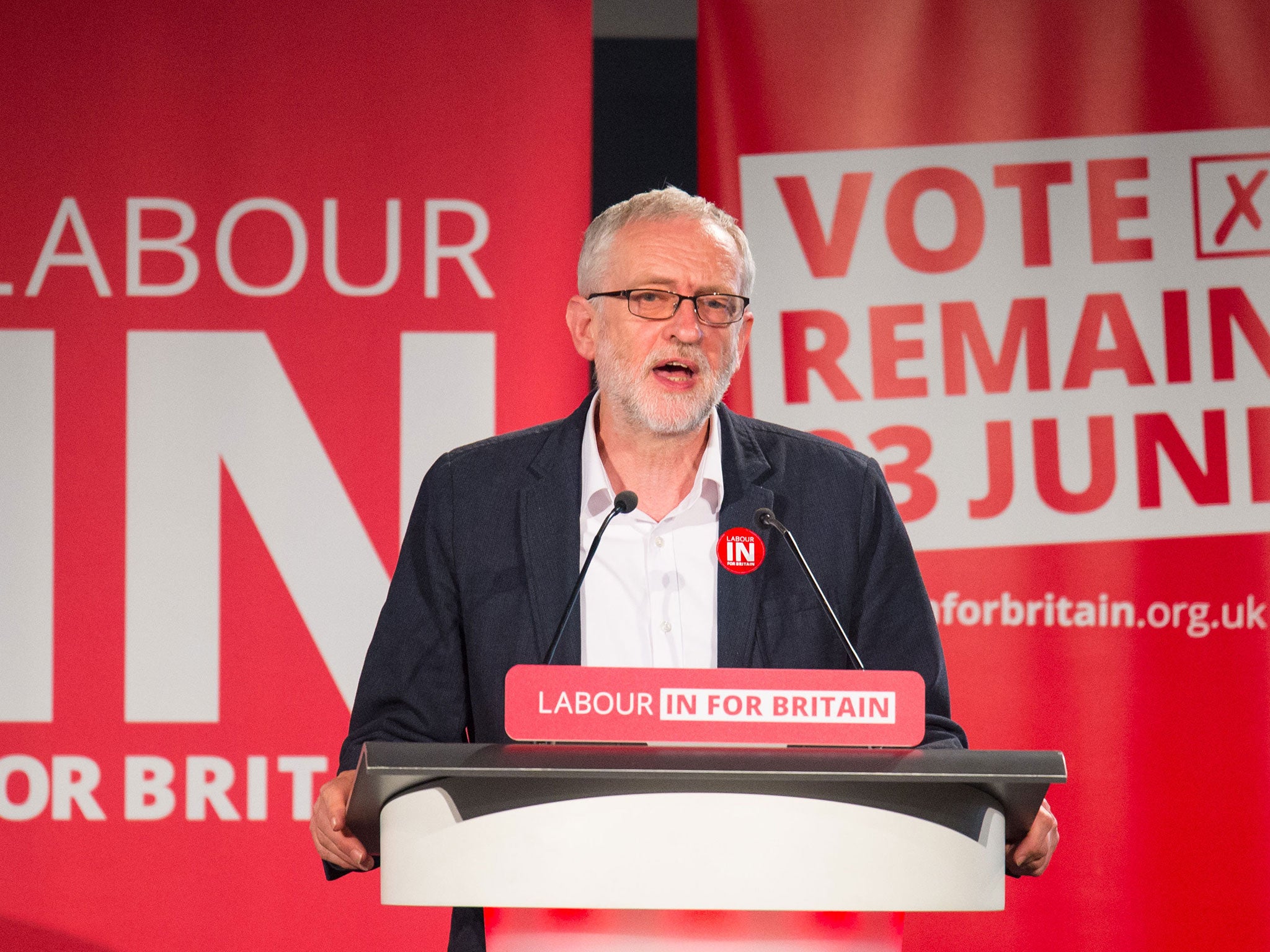 Jeremy Corbyn voted to leave the EU in 1975 - but is now backing Remain as the Labour Party Leader