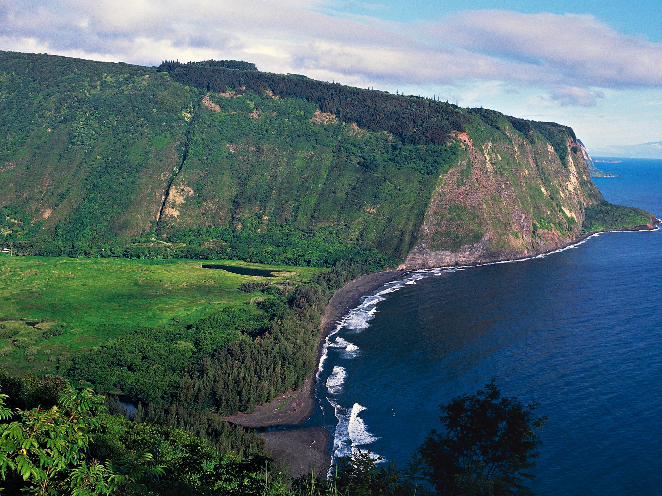 Waipio Valley and Hamakua Coast, Island of Hawaii (Big Island), Hawaii, United States of America