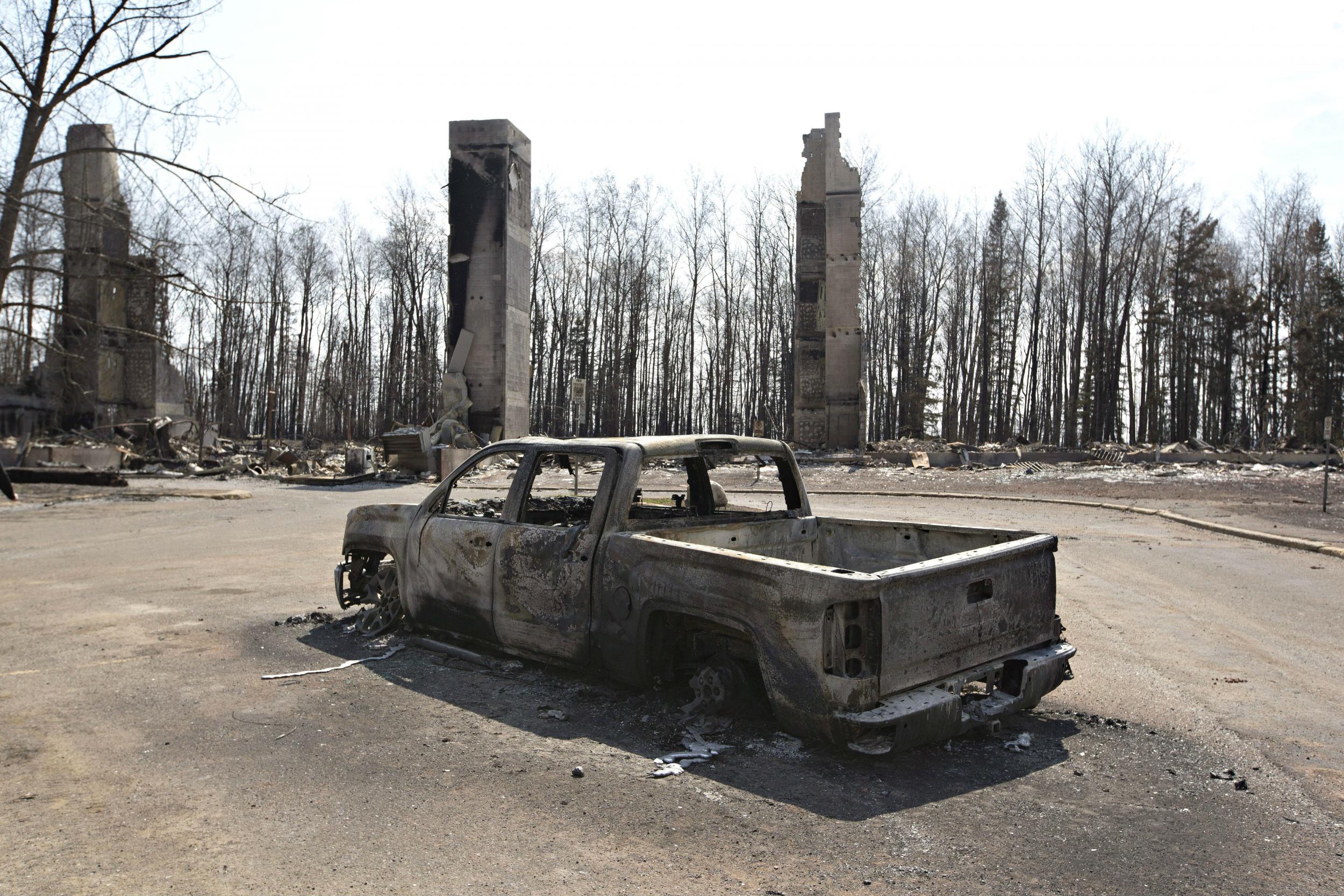 The fire struck in the heart of one of Canada's most important energy production facilities