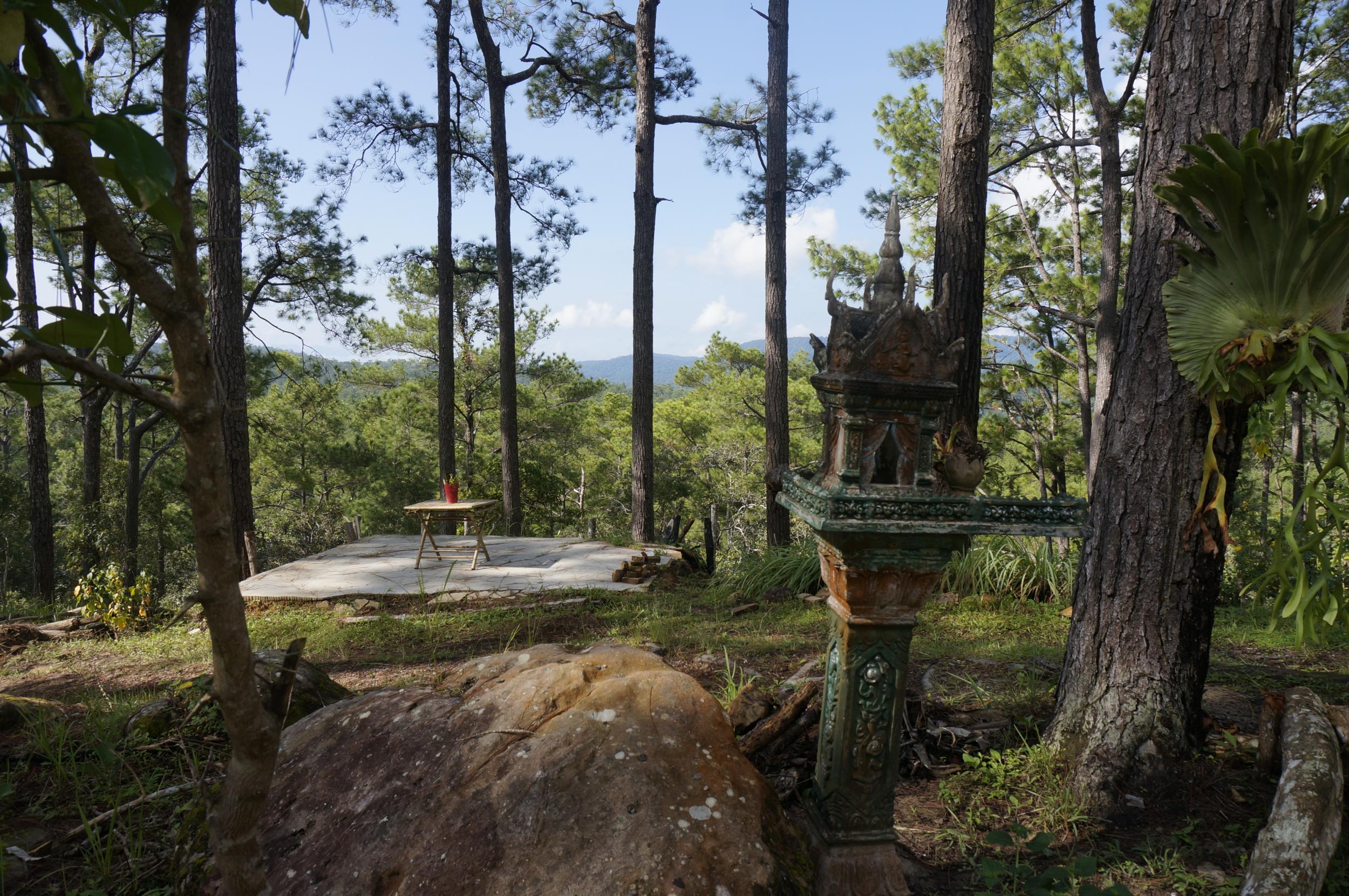 The grounds of Kirirom Mountain Lodge