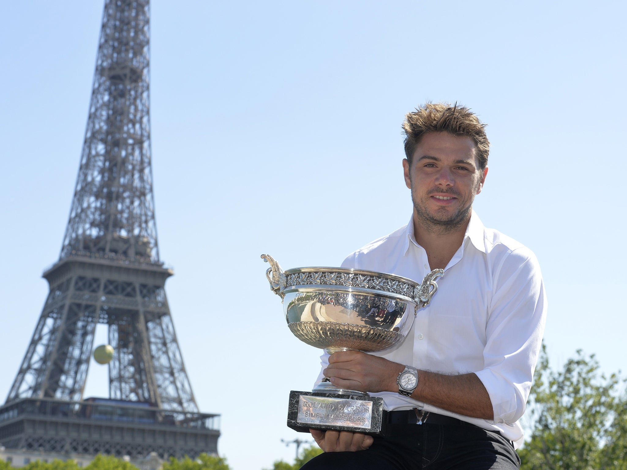 &#13;
Stanislas Wawrinka won the French Open last year &#13;