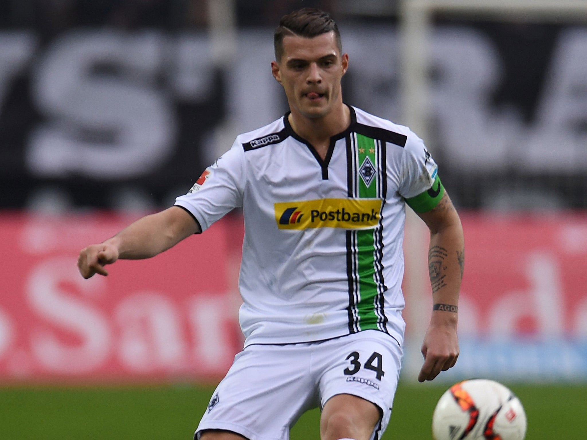 Granit Xhaka is on the verge of joining Arsenal