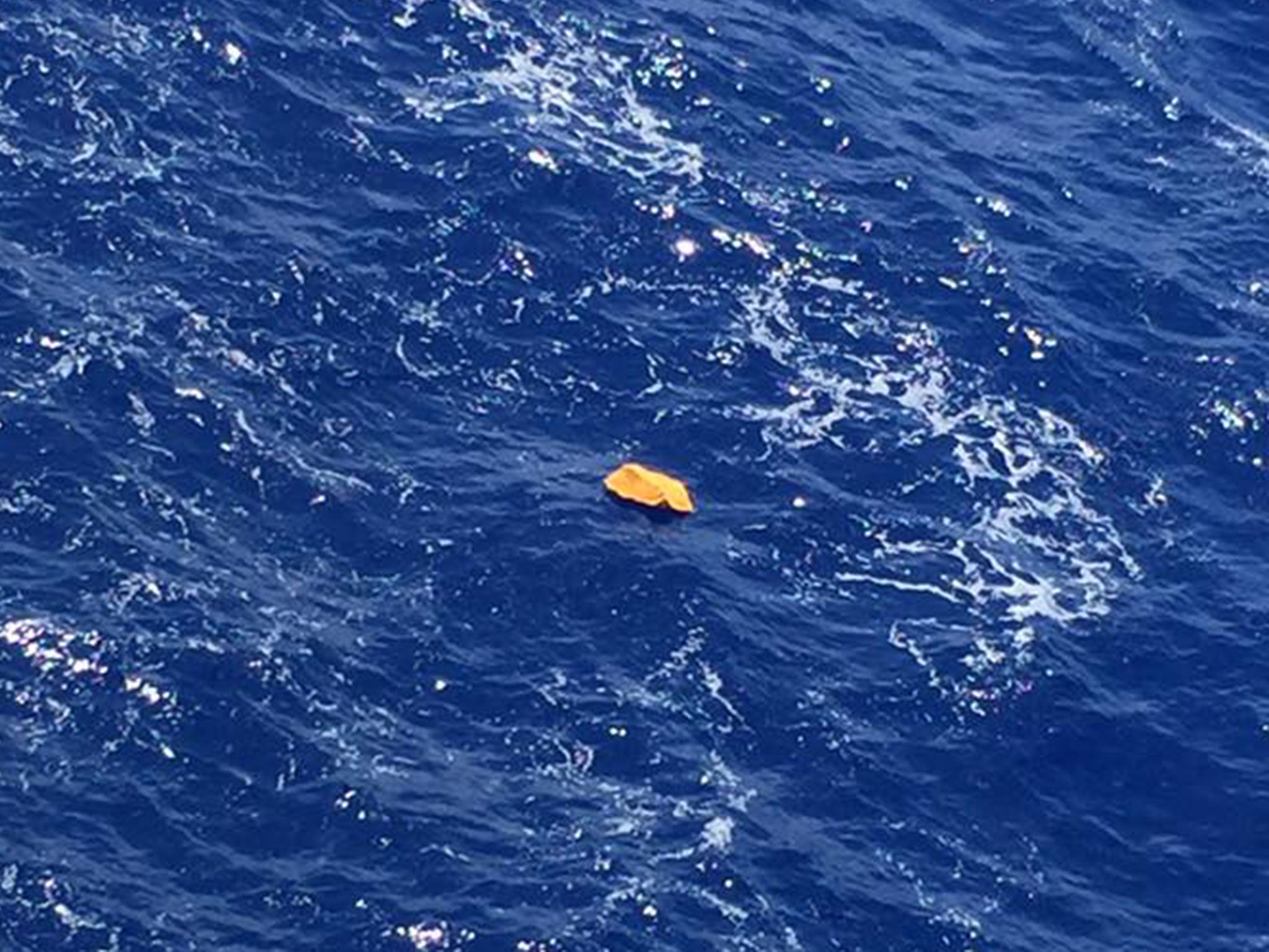 Photos claiming to show debris from a crashed EgyptAir plane were posted on Facebook by a ship captain but the items were found to be unrelated