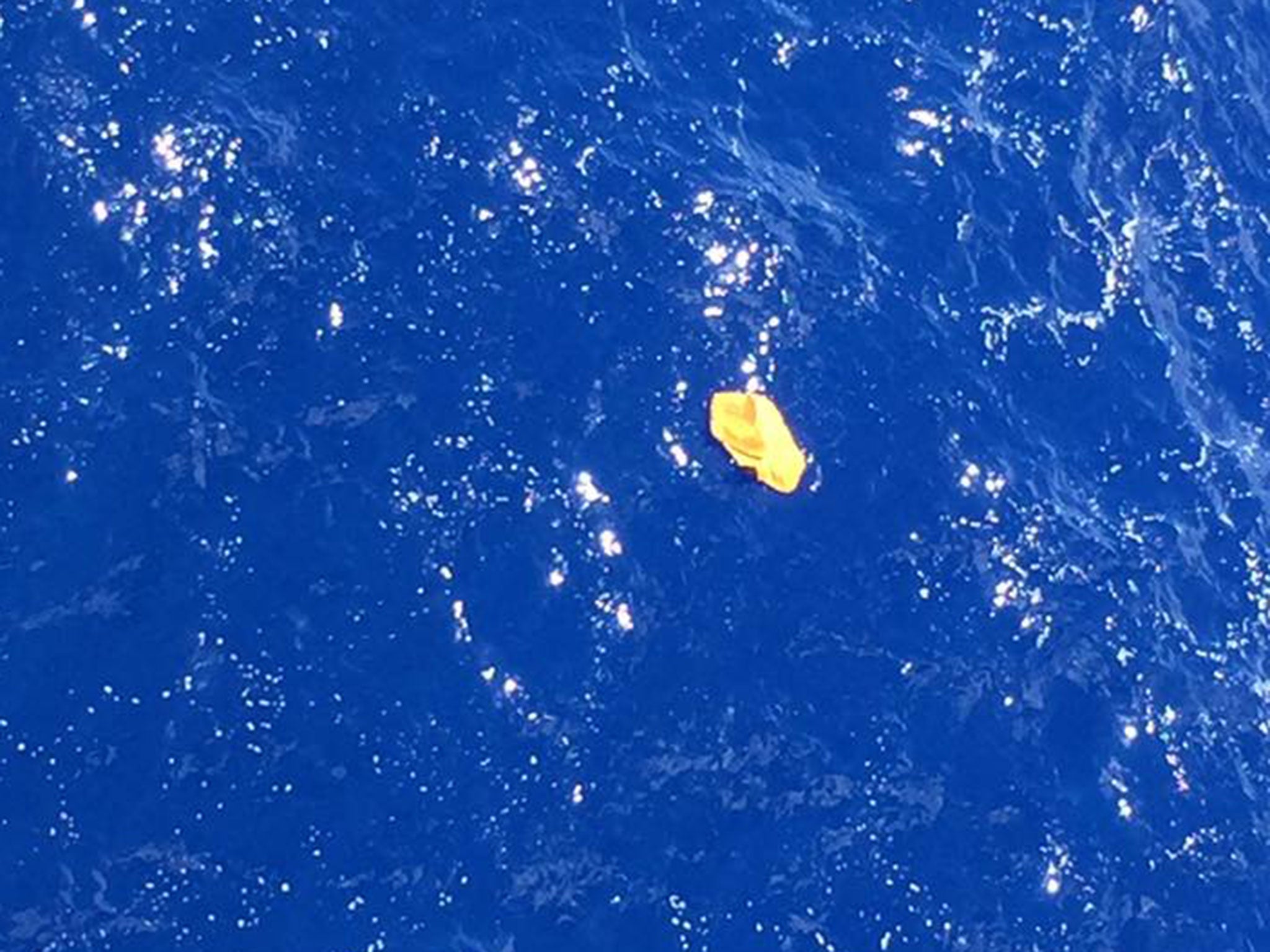 Photos claiming to show debris from a crashed EgyptAir plane were posted on Facebook by Tarek Wahba, who was captaining a ship involved in the search for wreckage on 19 May