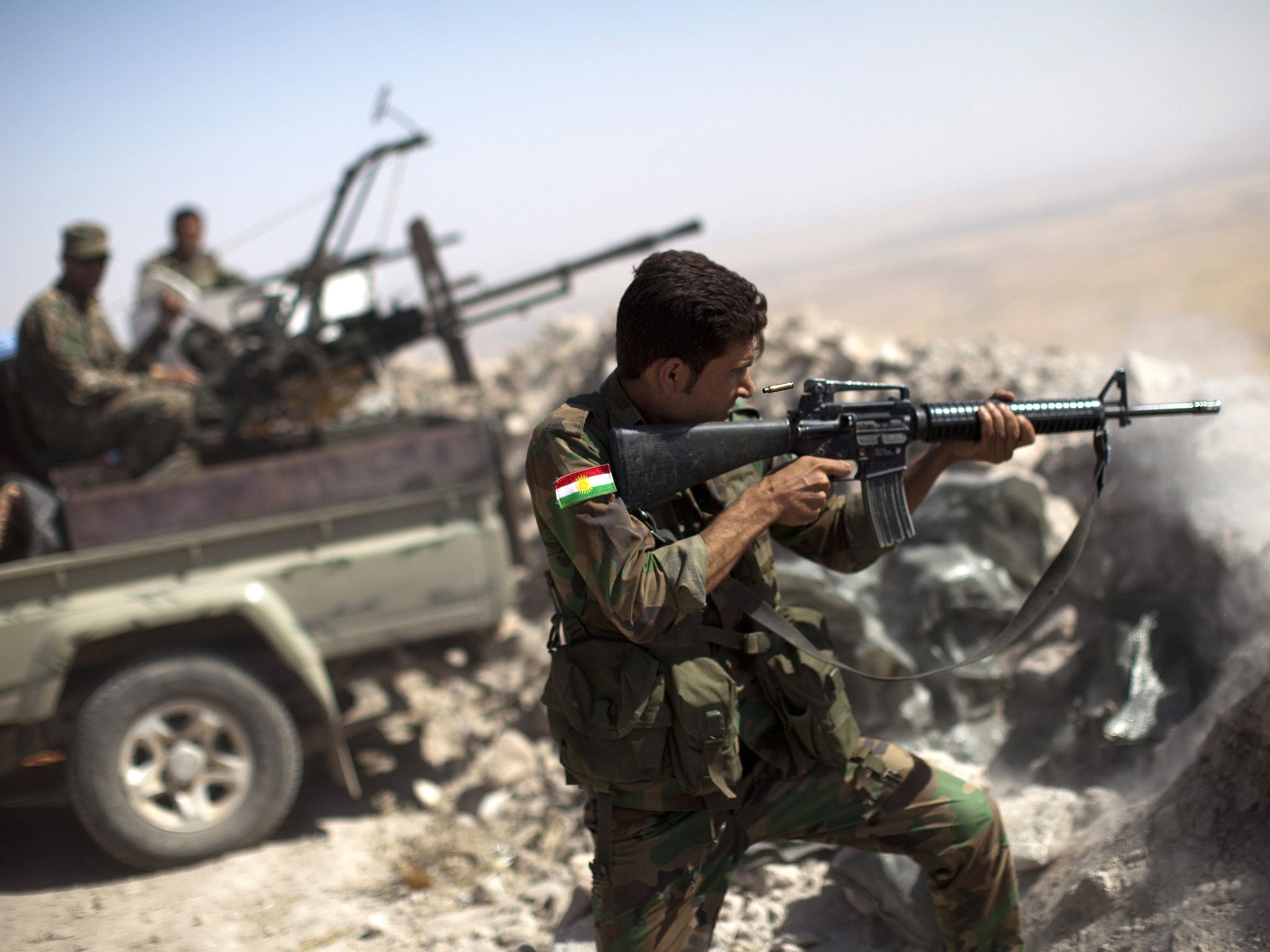 The Iraqi Kurdish Peshmerga, many of whom are veterans, have been spearheading the defence against Isis militants