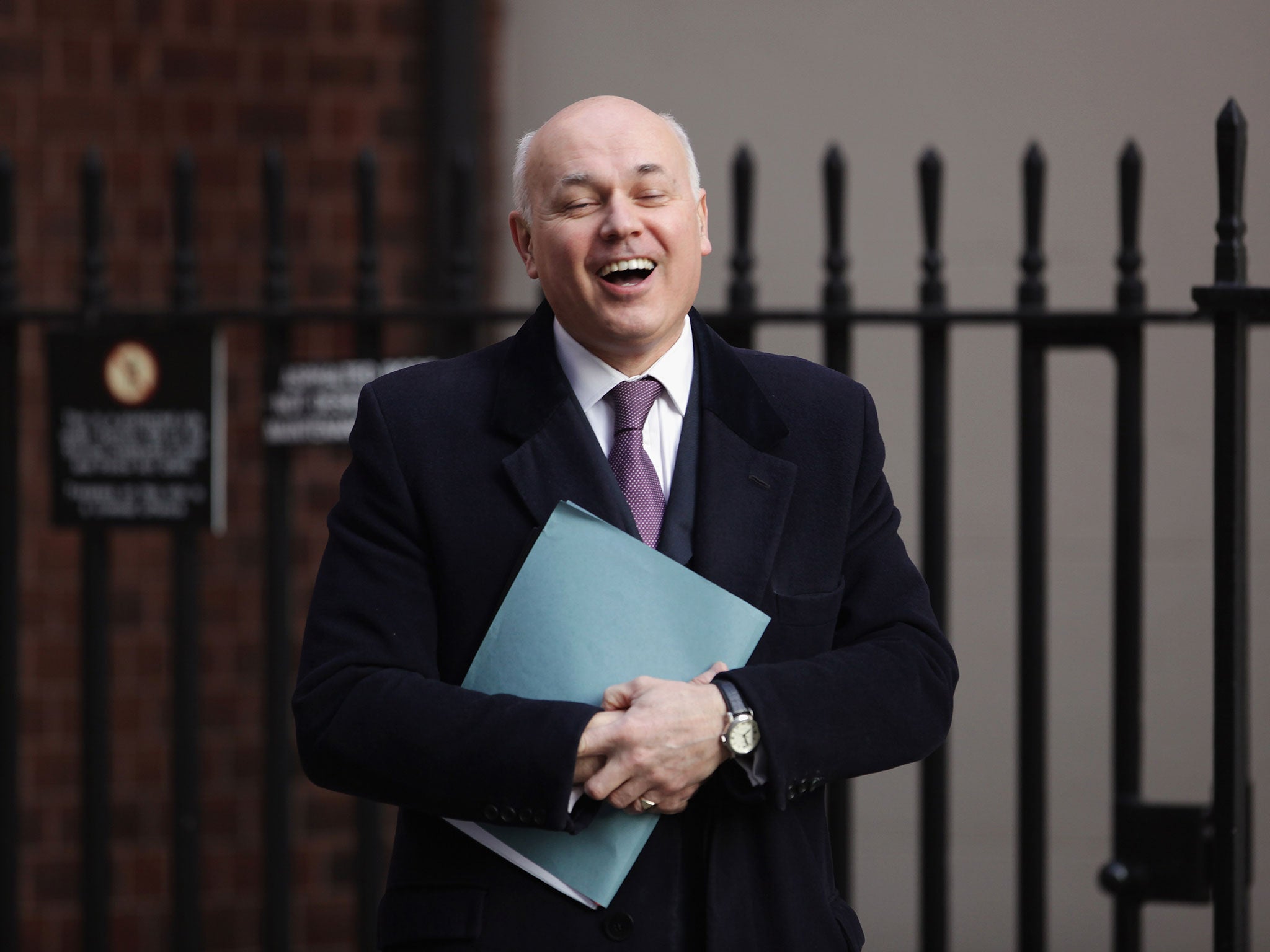 Leave campaigner Iain Duncan Smith disputed George Osborne's claims over house prices