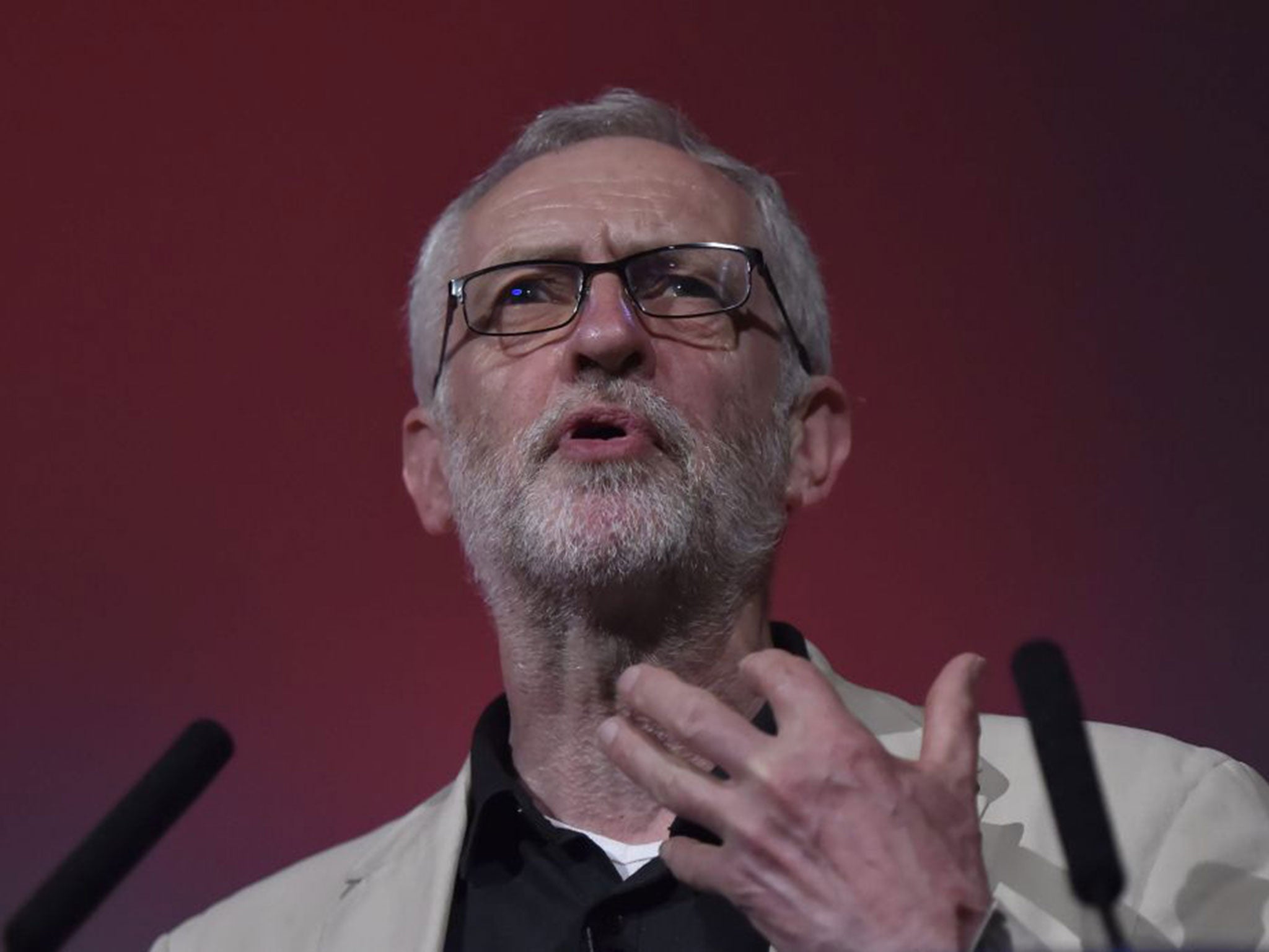 Jeremy Corbyn speaks at Labour's 'State of the Economy' conference in London