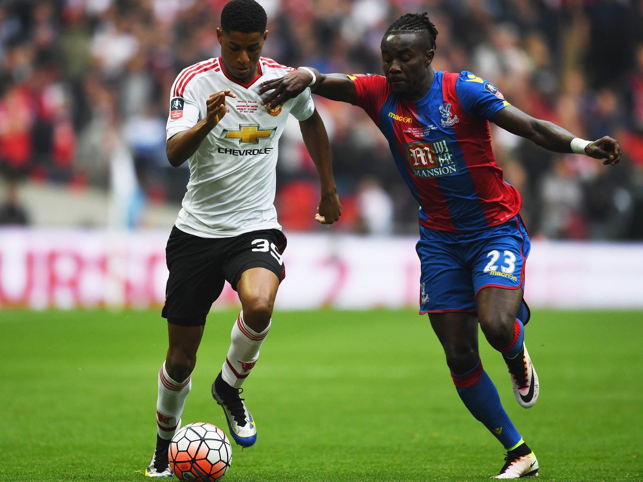 &#13;
Souare was involved in a car accident on the M4 (Getty)&#13;