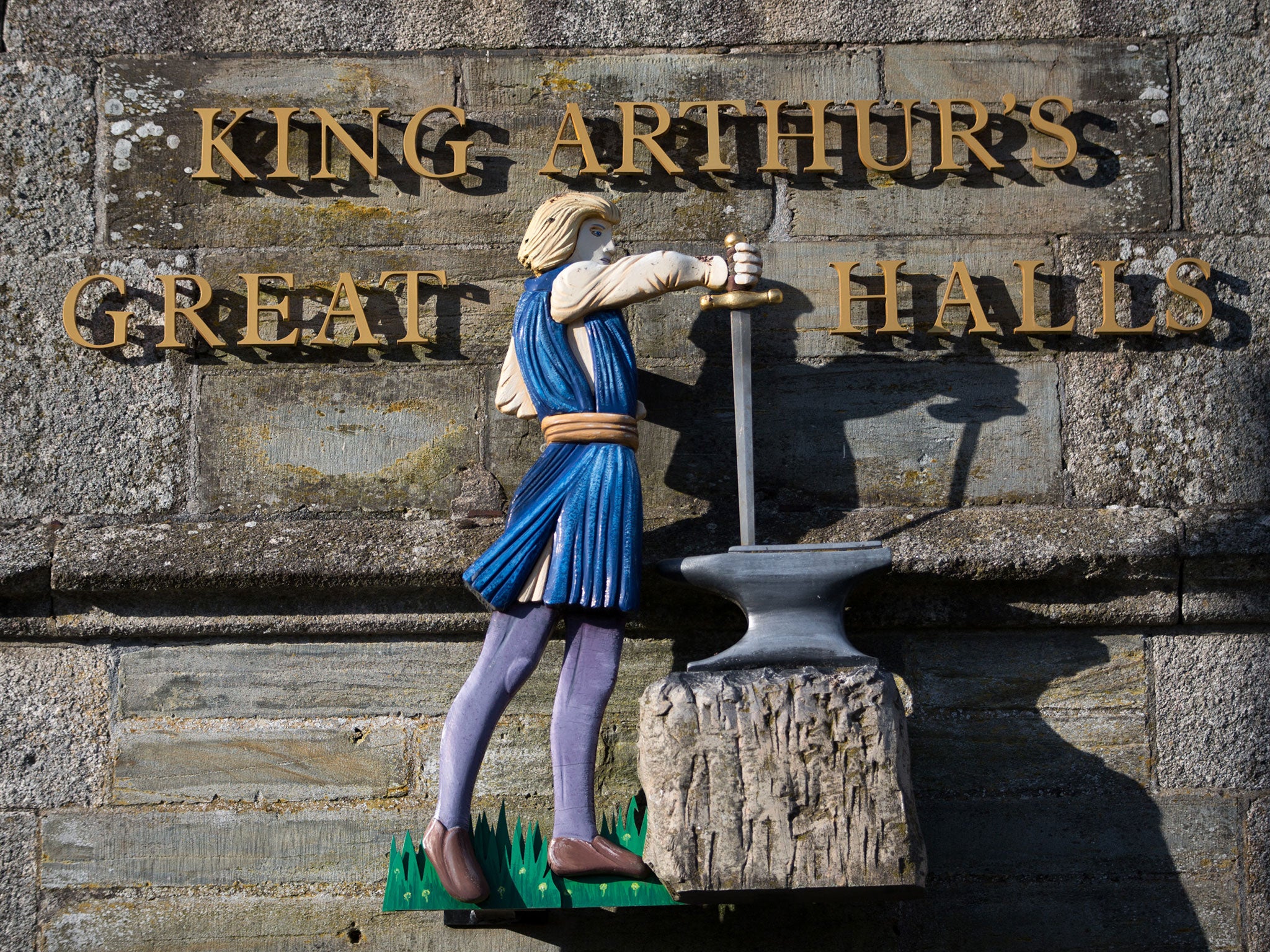 The chapel is connected to legendary visits by King Arthur