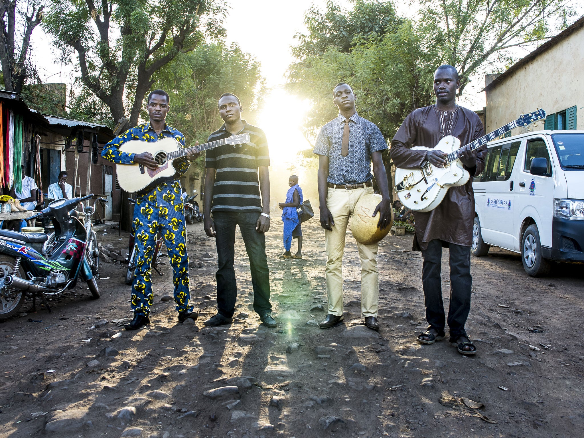 Songhoy Blues are winning acclaim away from the political turmoil of their native Mali