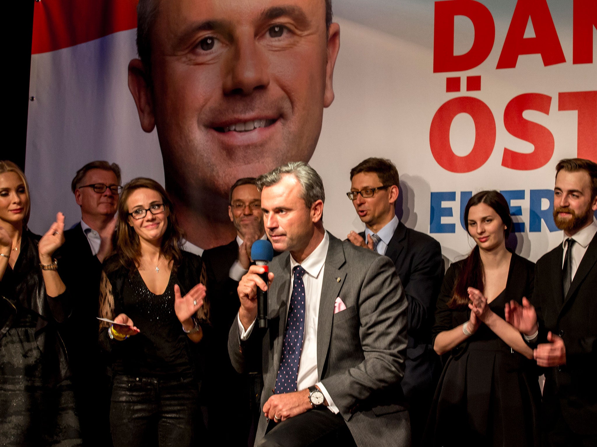 Norbert Hoffer of the right-wing Freedom Party narrowly lost in the Austrian presidential election