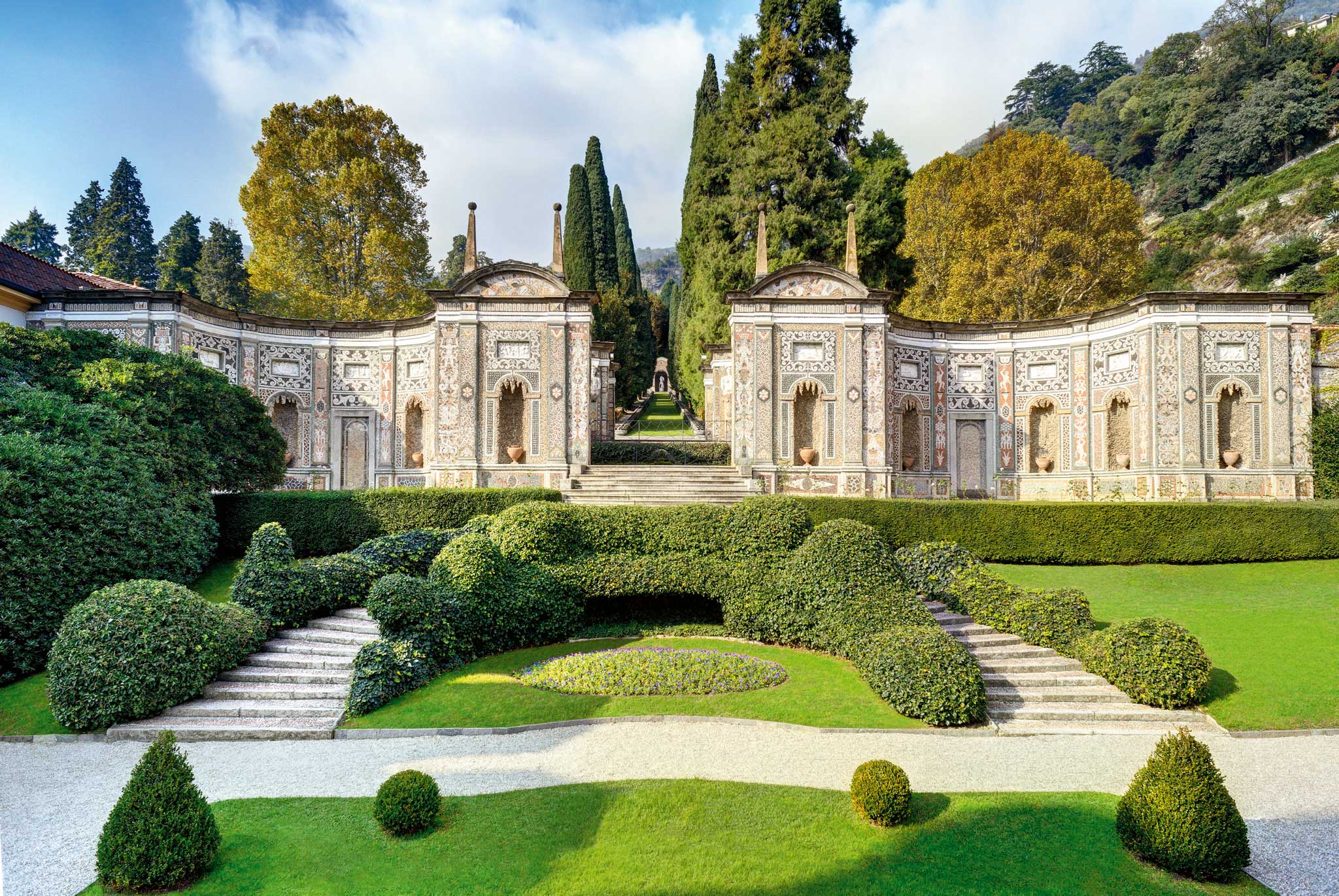 A new villa was recently unveiled in Villa d'Este, a 152-room hotel which has great views over Lake Como