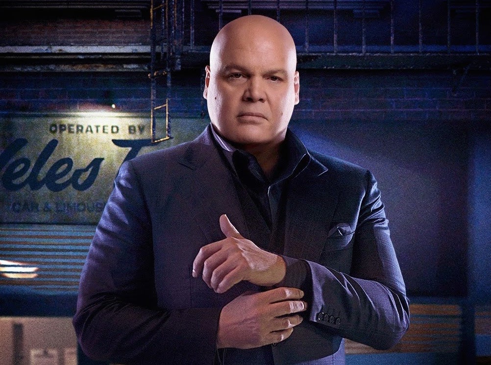 Vincent D’Onofrio as Wilson Fisk.