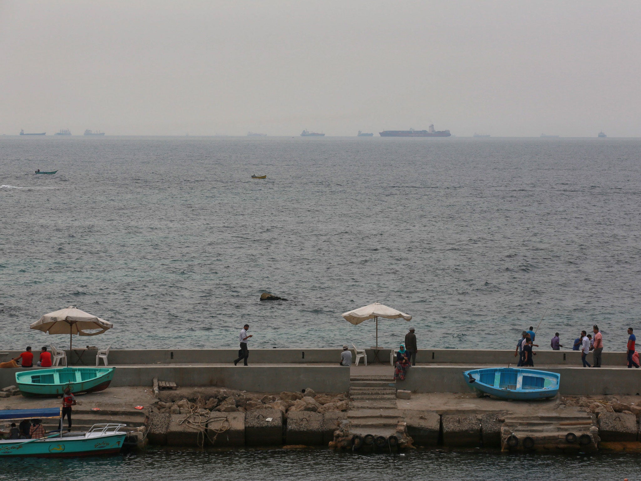 Ships and planes from Britain, Cyprus, France, Greece and the United States are taking part in the search for the debris from the aircraft