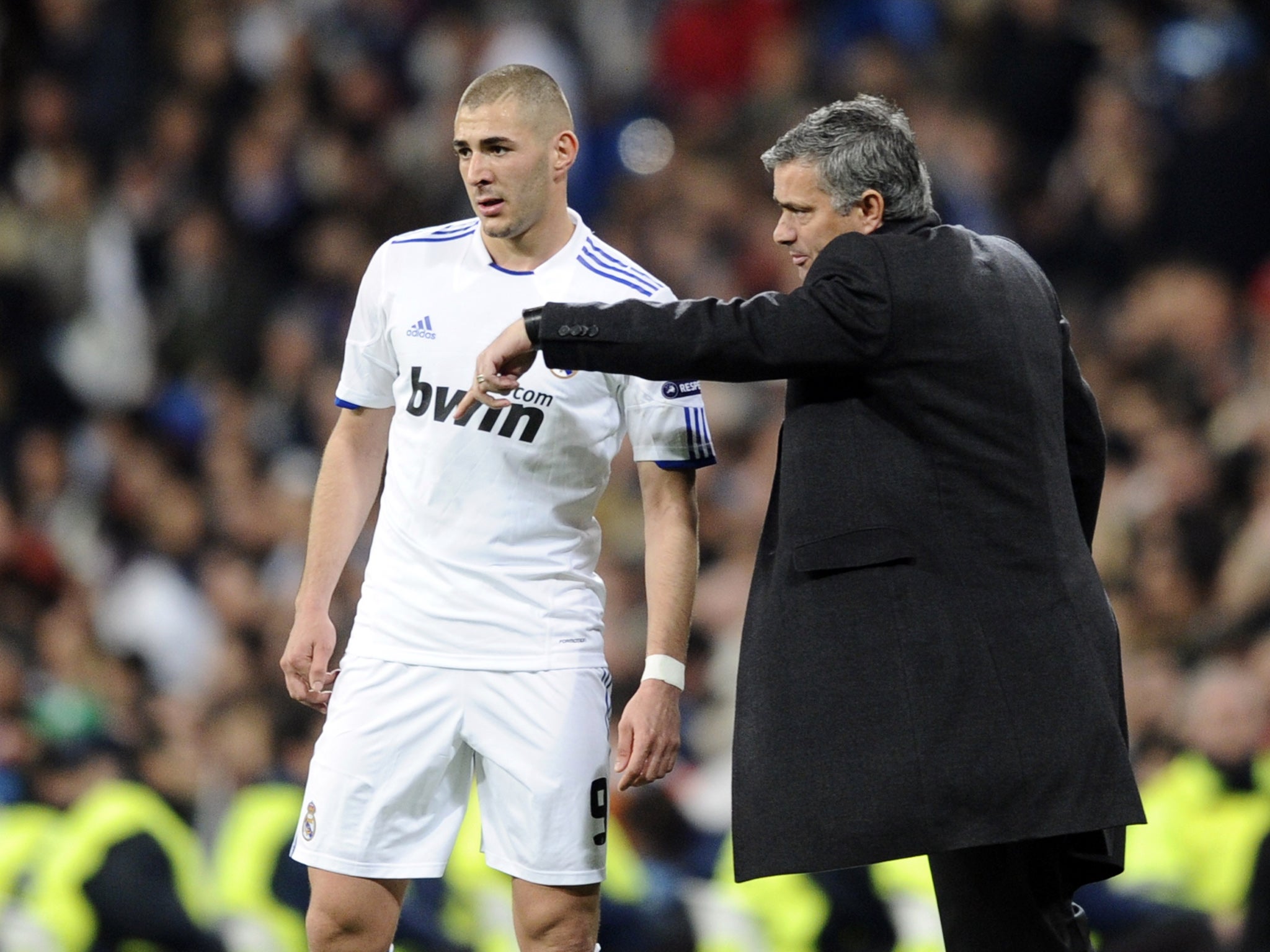 Benzema previously worked under Mourinho at Real Madrid between 2010 and 2013