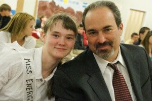 Jon Ralston with Maddy Ralston, who has since transitioned and is known as Jake Ralston