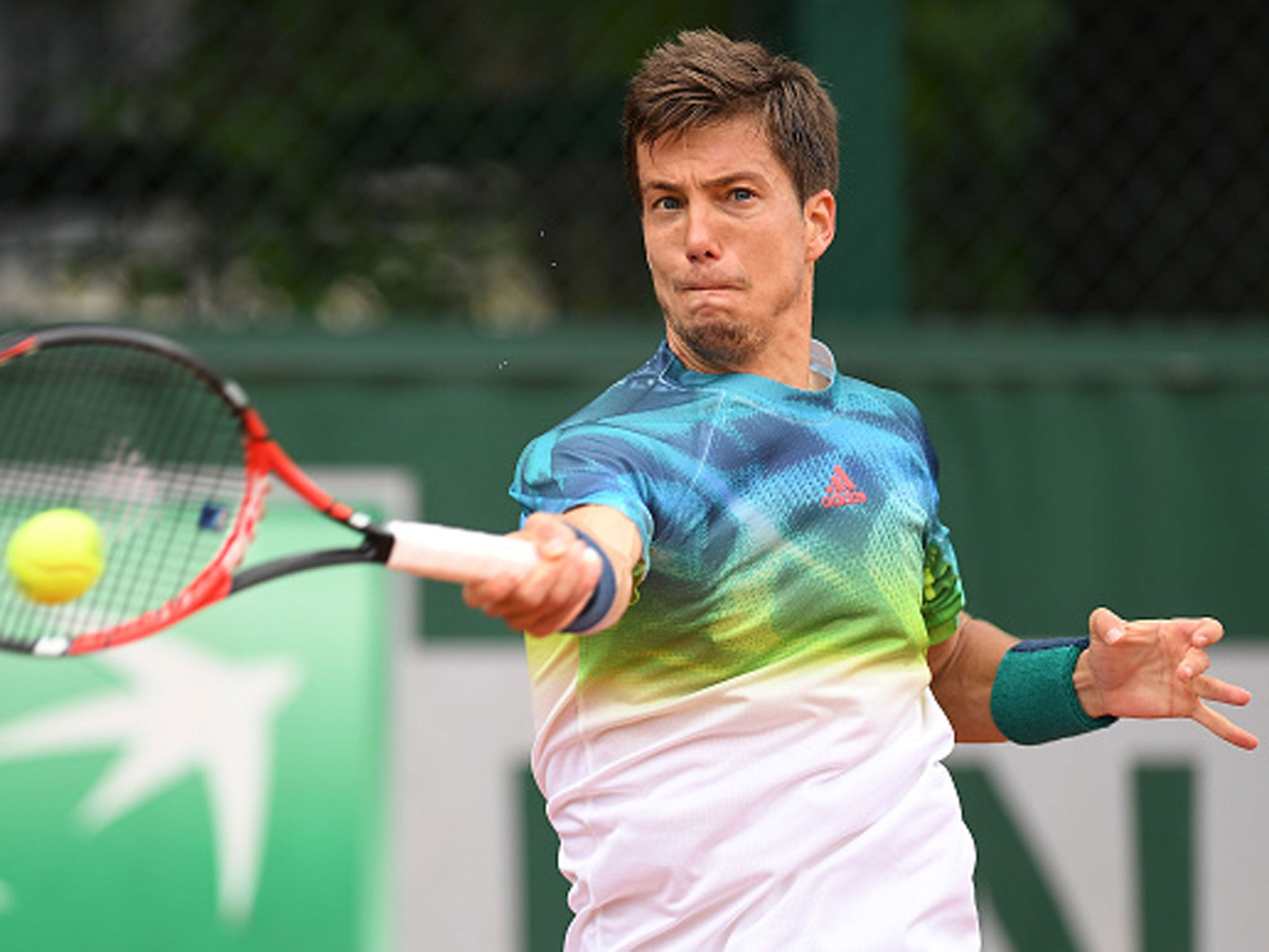 Aljaz Bedene is one of three Britons in the second round ot the men's singles (Getty)