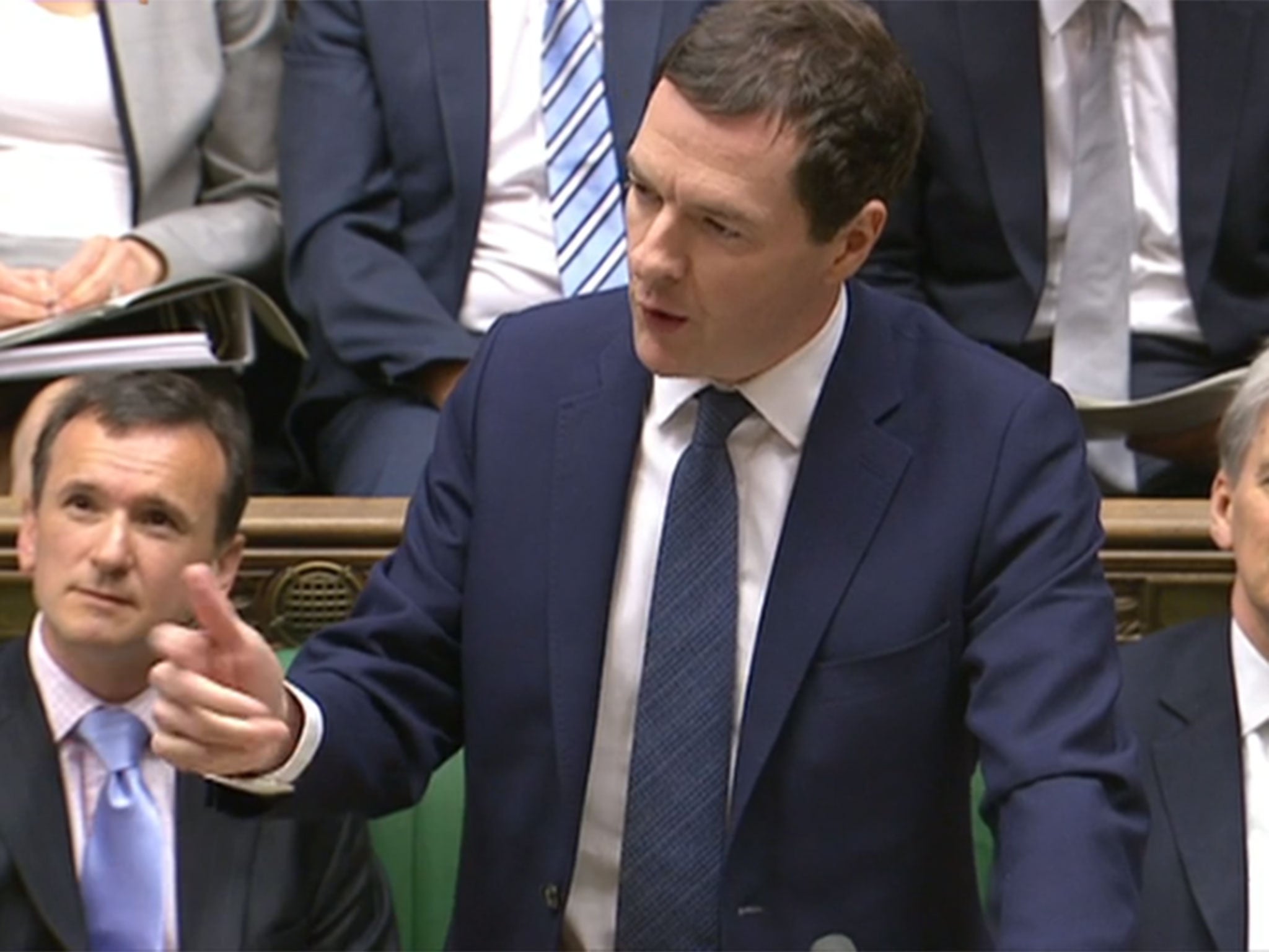 George Osborne takes PMQs on 25 May 2016