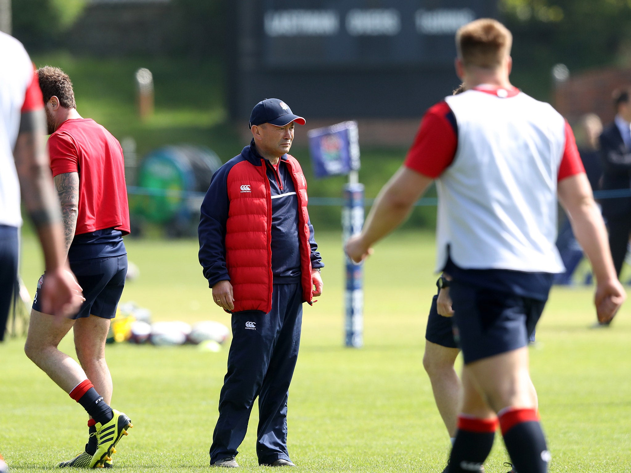 Eddie Jones has named his side to face Wales on Sunday