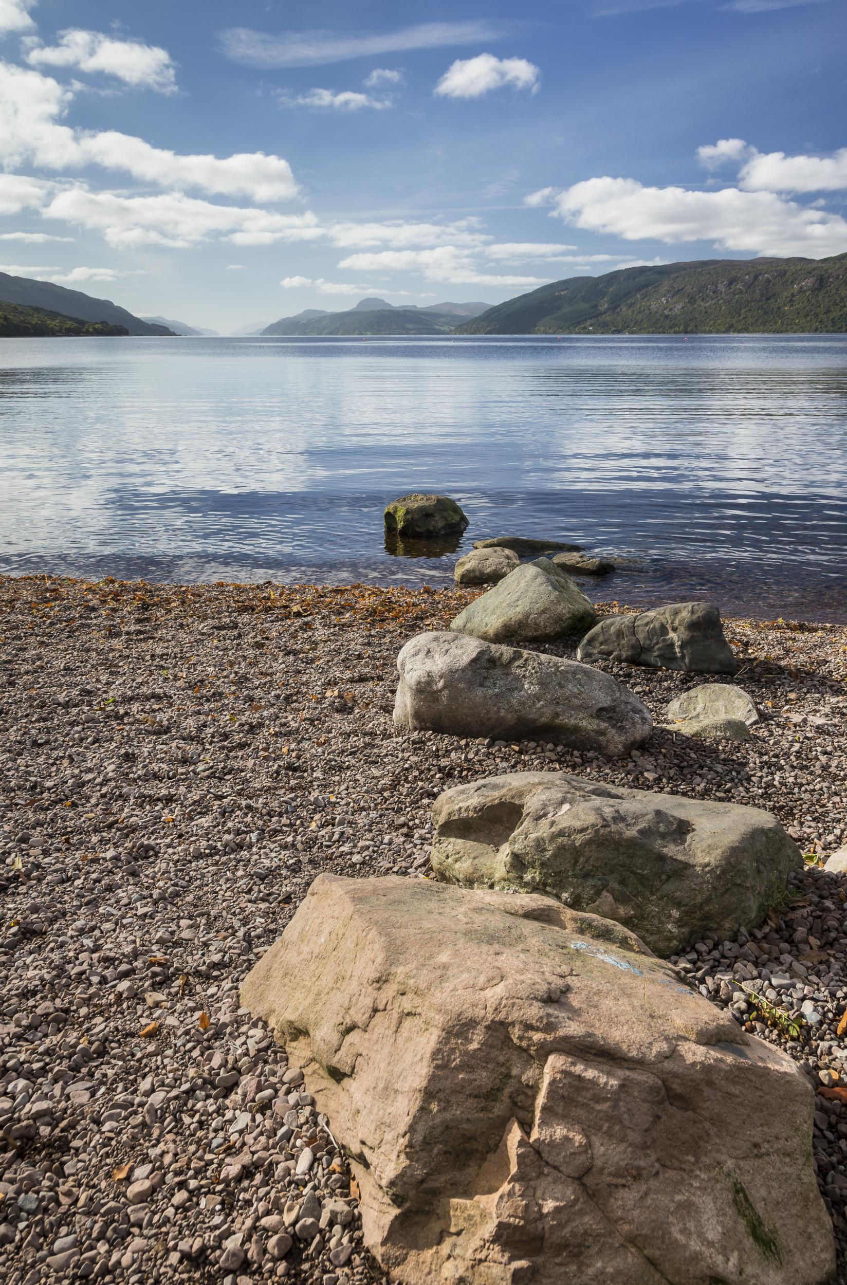 Dores beach, Loch Ness