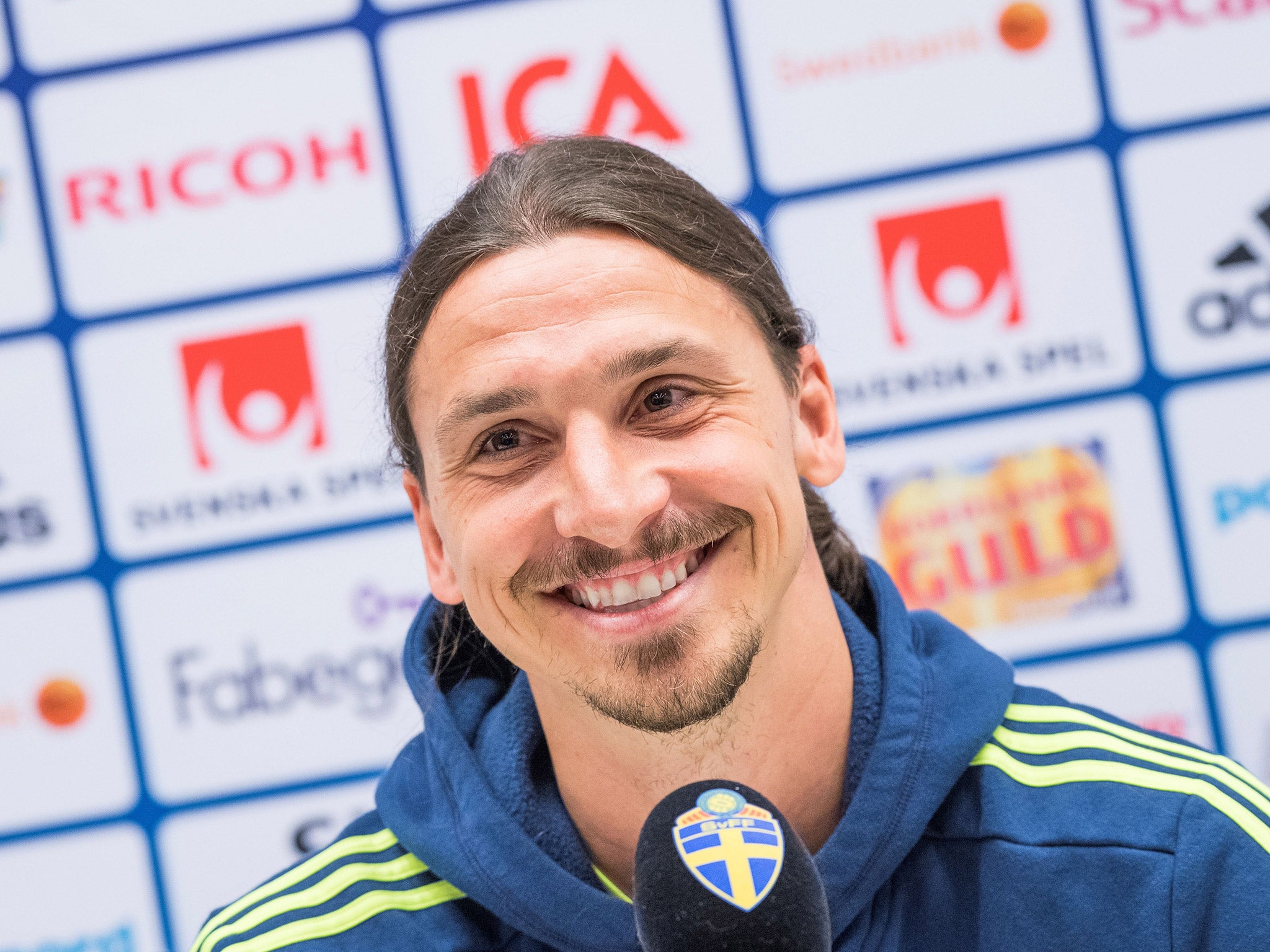 Zlatan Ibrahimovic spoke on his future at a press conference on Thursday