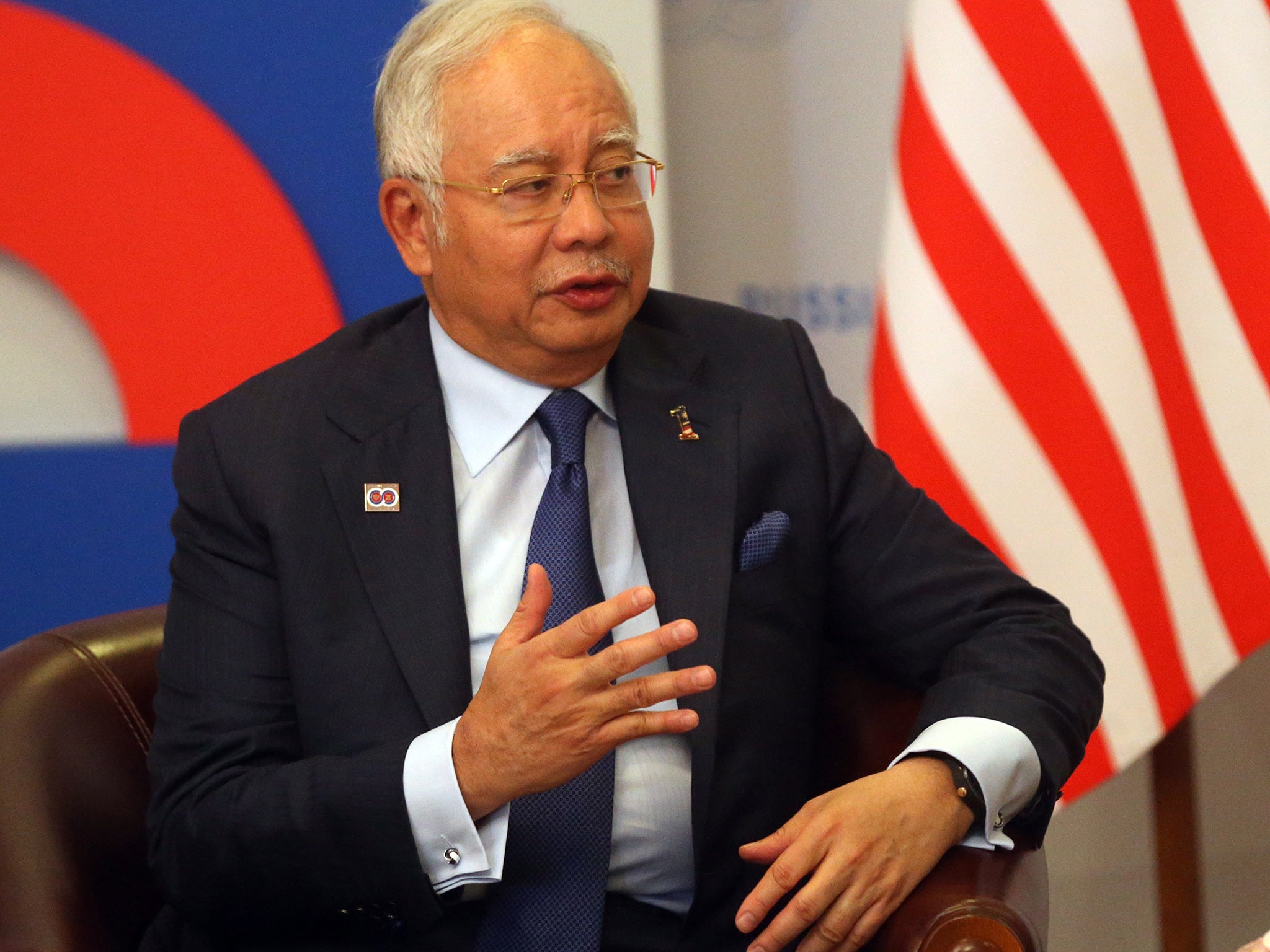 Malaysian prime minister Najib Razak