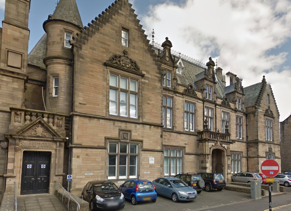 Sheriff Court in Stirling, Scotland