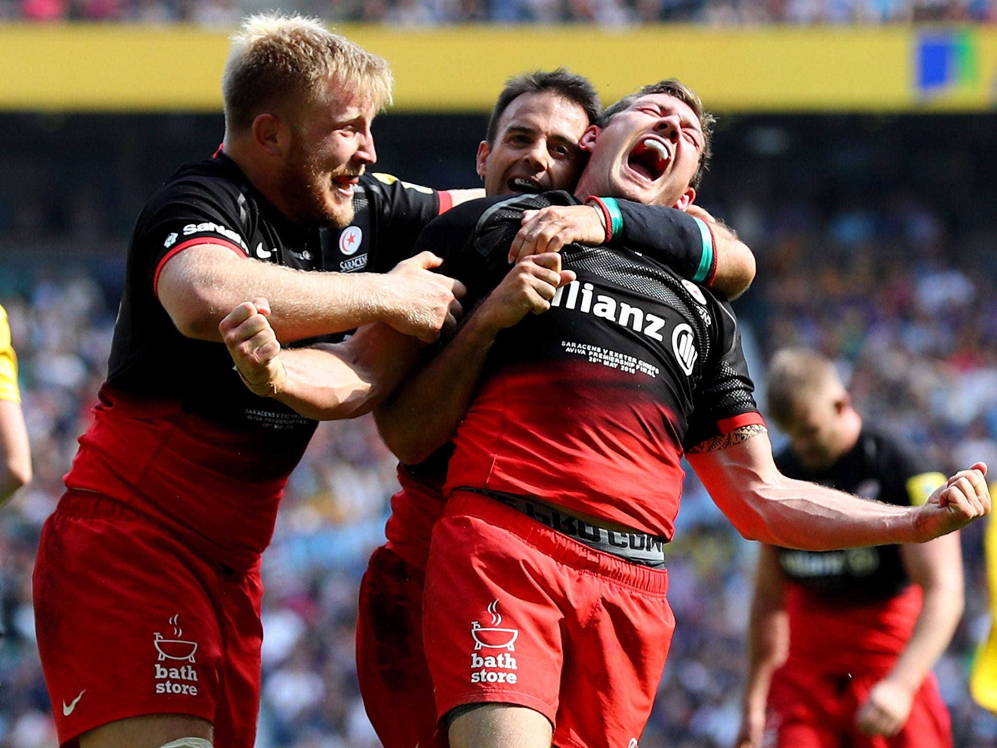 &#13;
A Premiership final rematch takes place on 11 Spetmeber as Saracens face Exeter &#13;