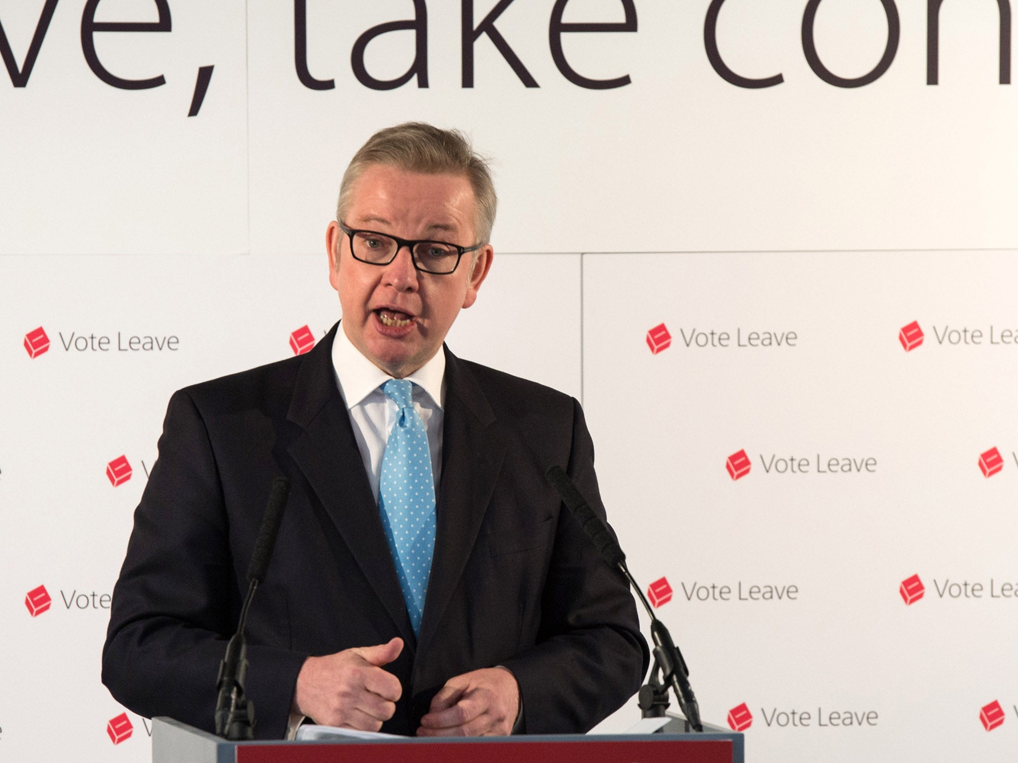 Justice Secretary Michael Gove