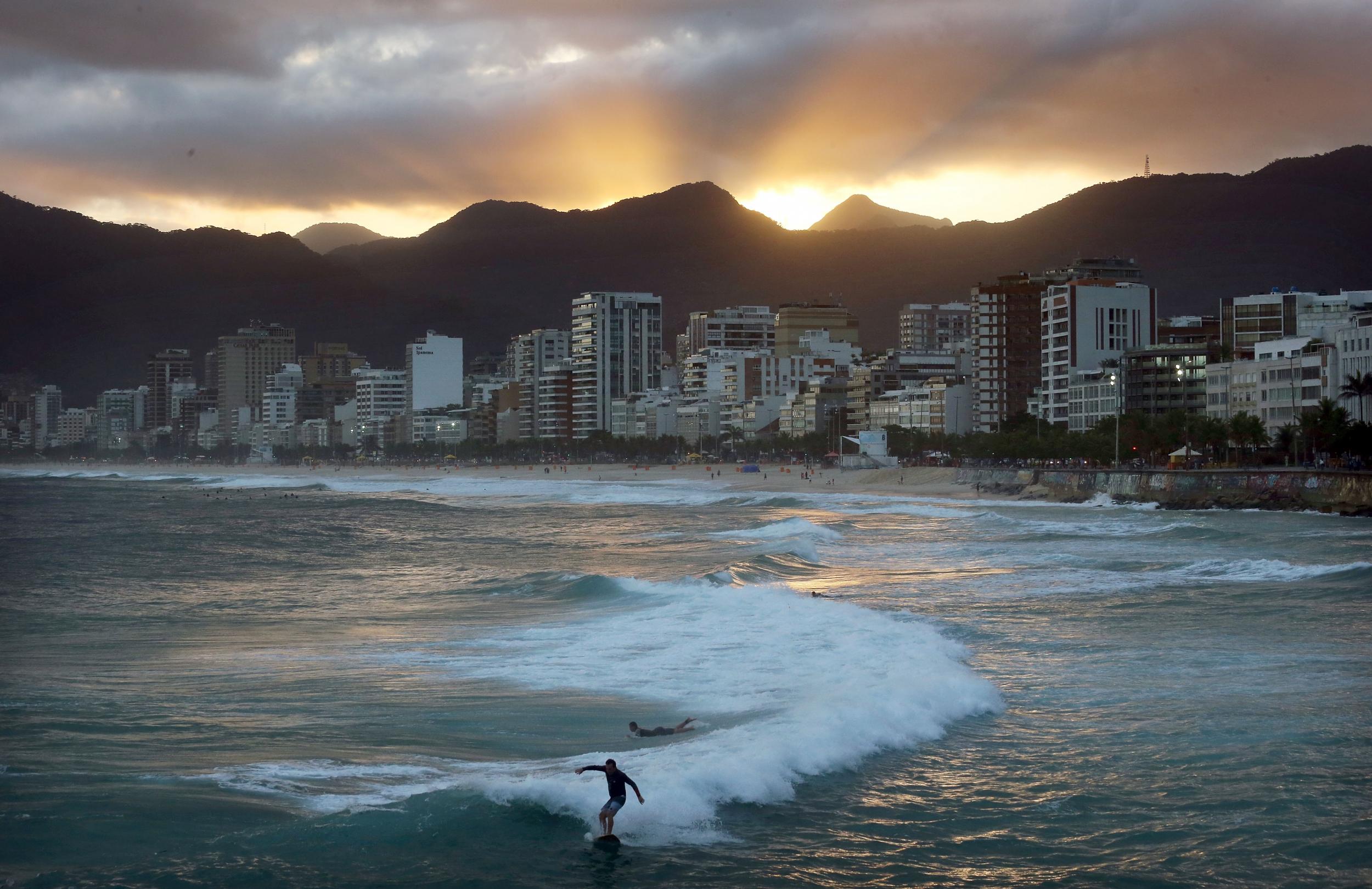 A Rio de Janeiro beach