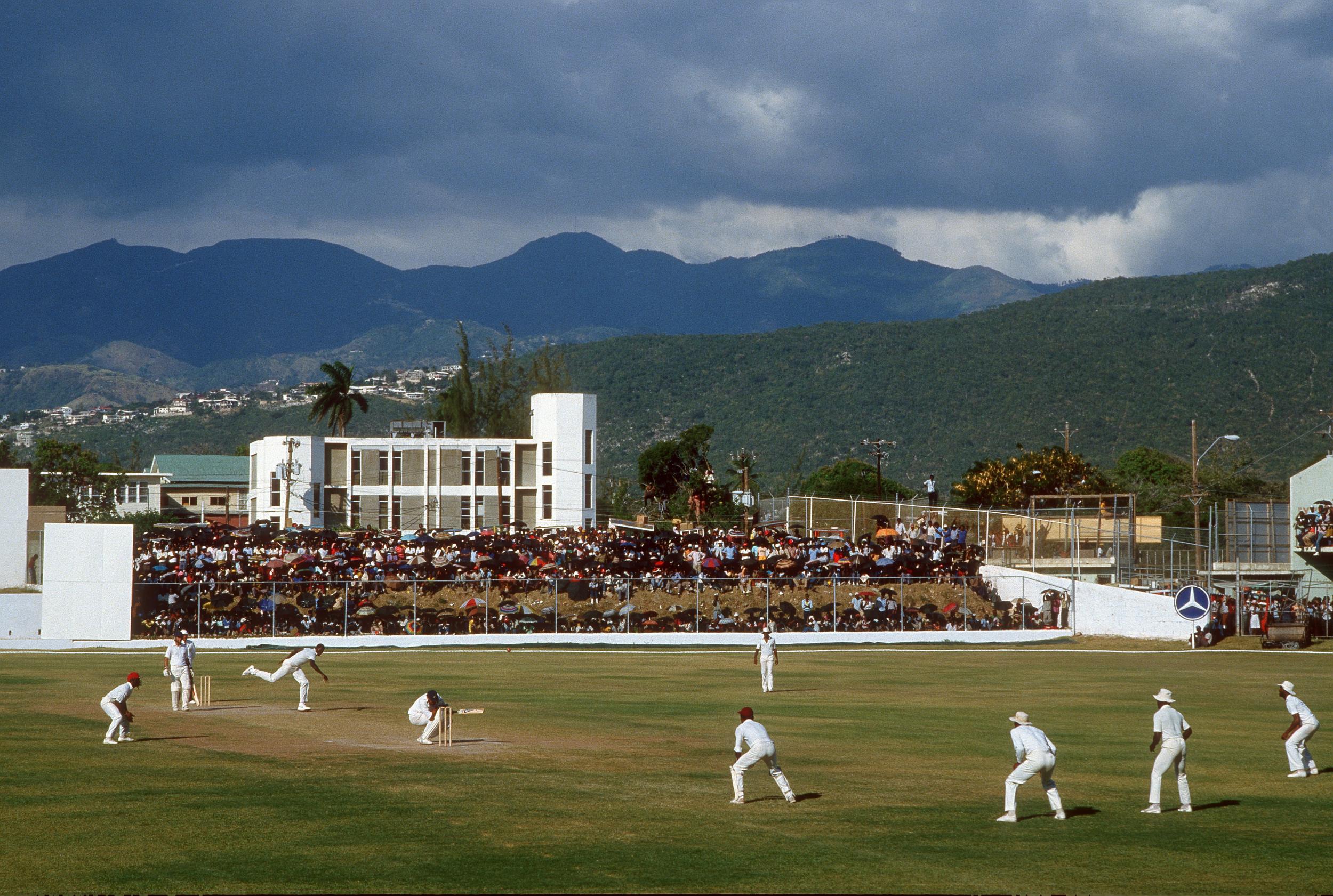 Along his new-ball partner, Malcolm Marshall, Garner was the greatest ever. Credit: Getty.