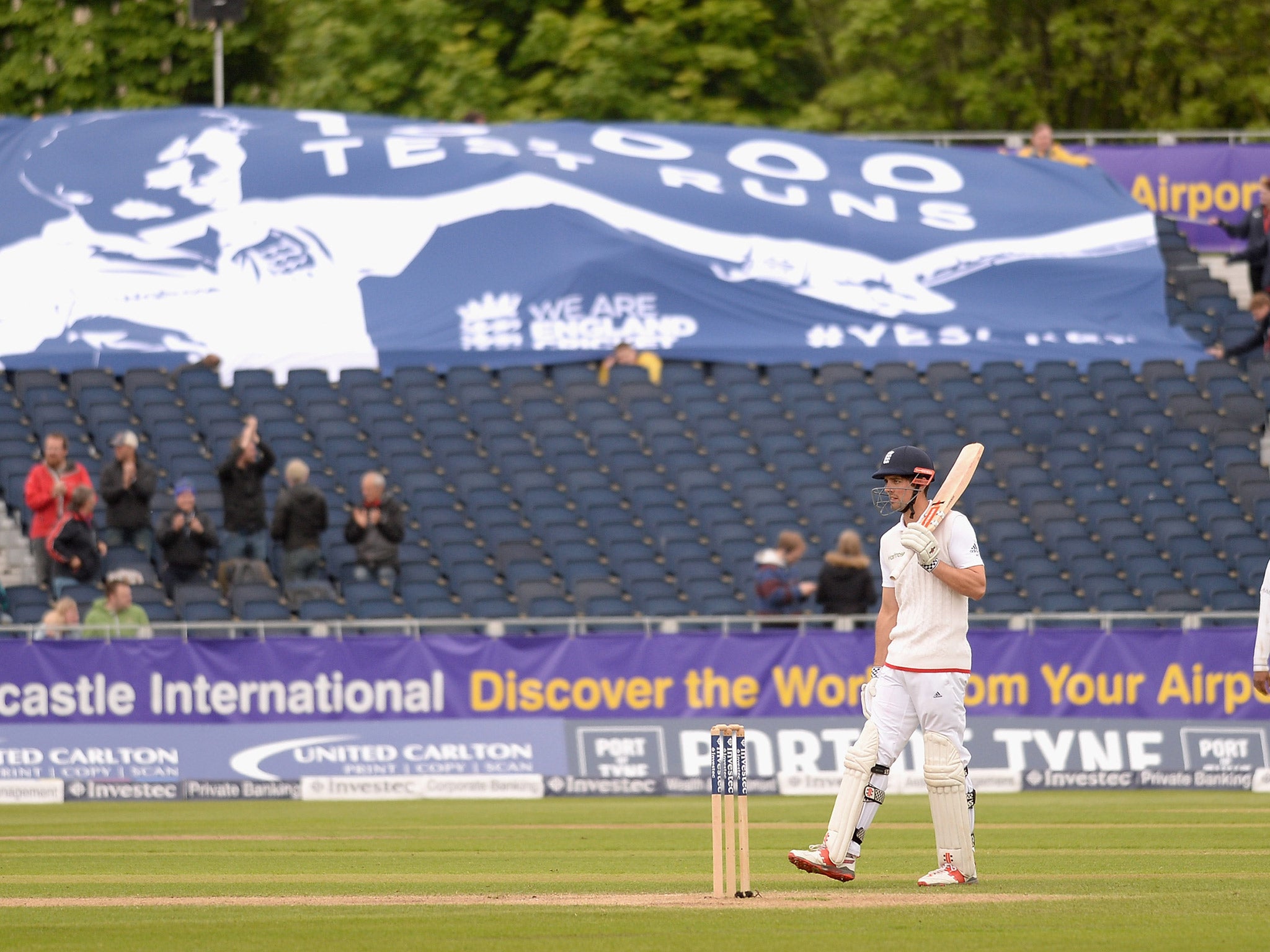 Alastair Cook reached 10,000 Test runs in his last match and now has set new goals