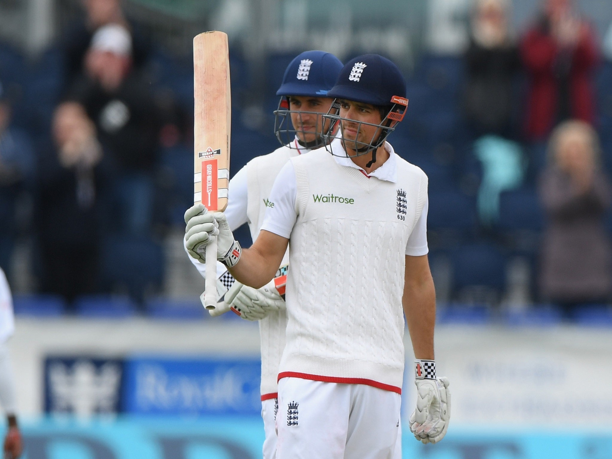 Alastair Cook reached 10,000 Test runs