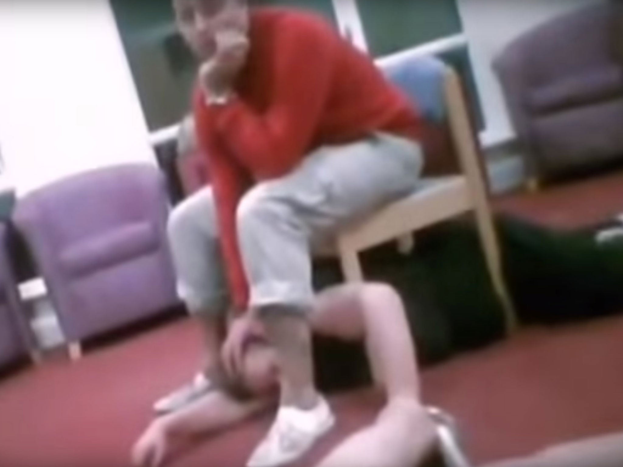 In footage obtained in an undercover investigation in 2011, staff were seen physically and psychologically abusing vulnerable patients, including trapping them underneath chairs