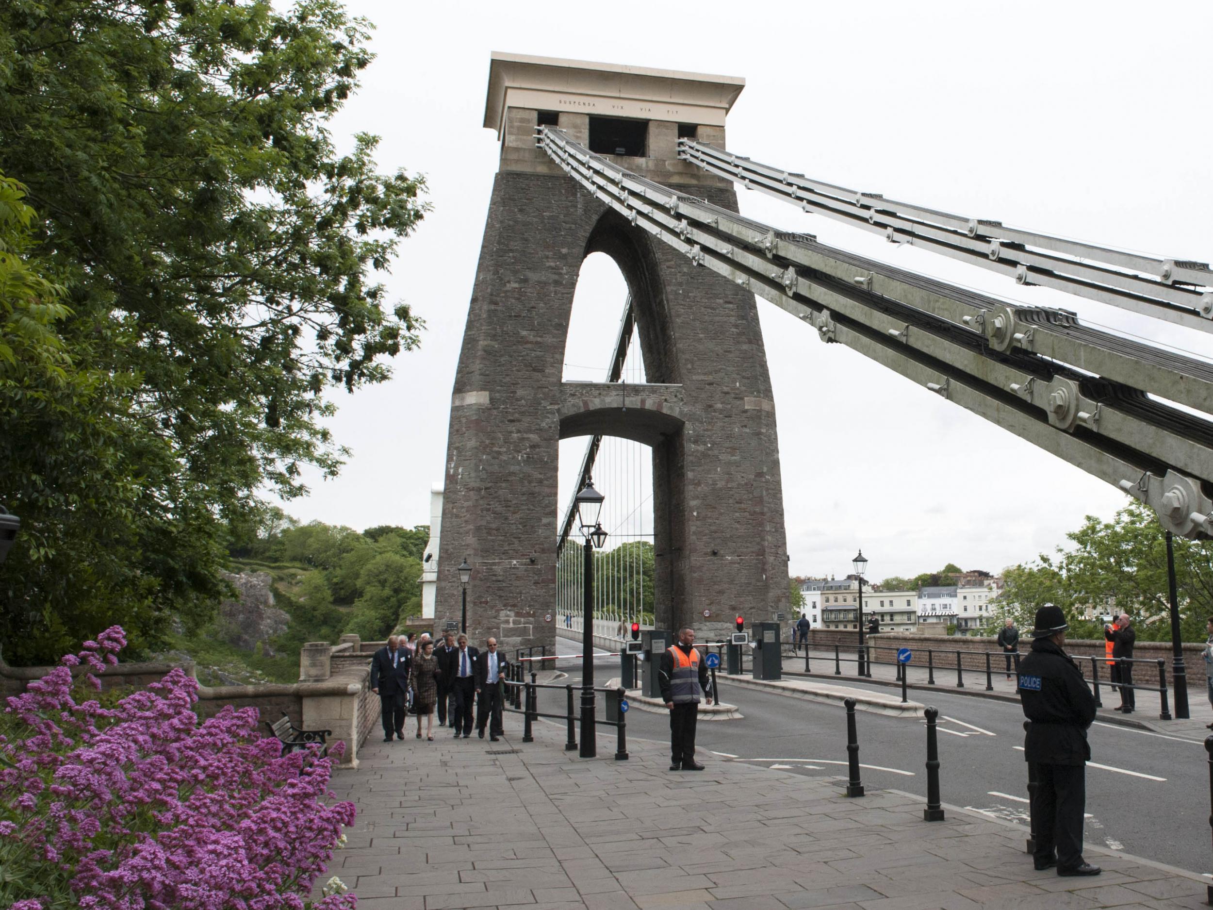 The bridge now has a visitor's center which was opened by Princess Anne in 2015