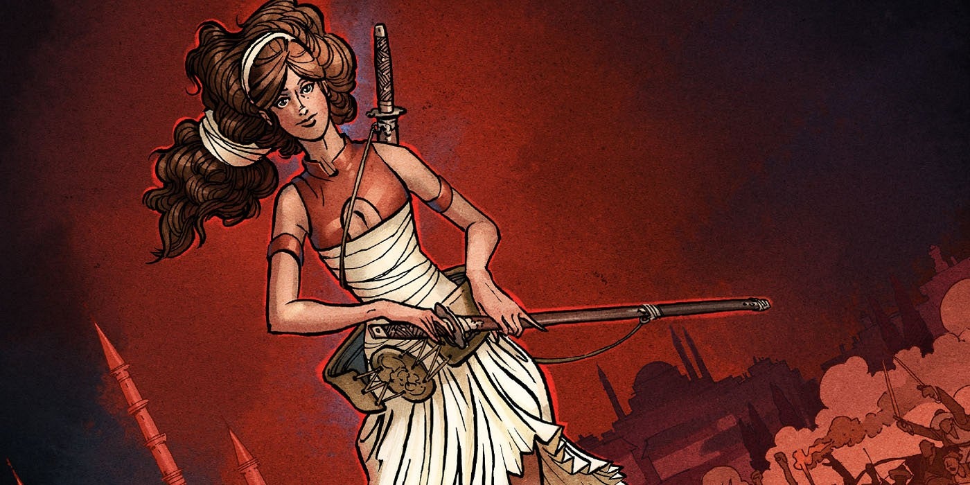 Delilah Dirk alternate cover art