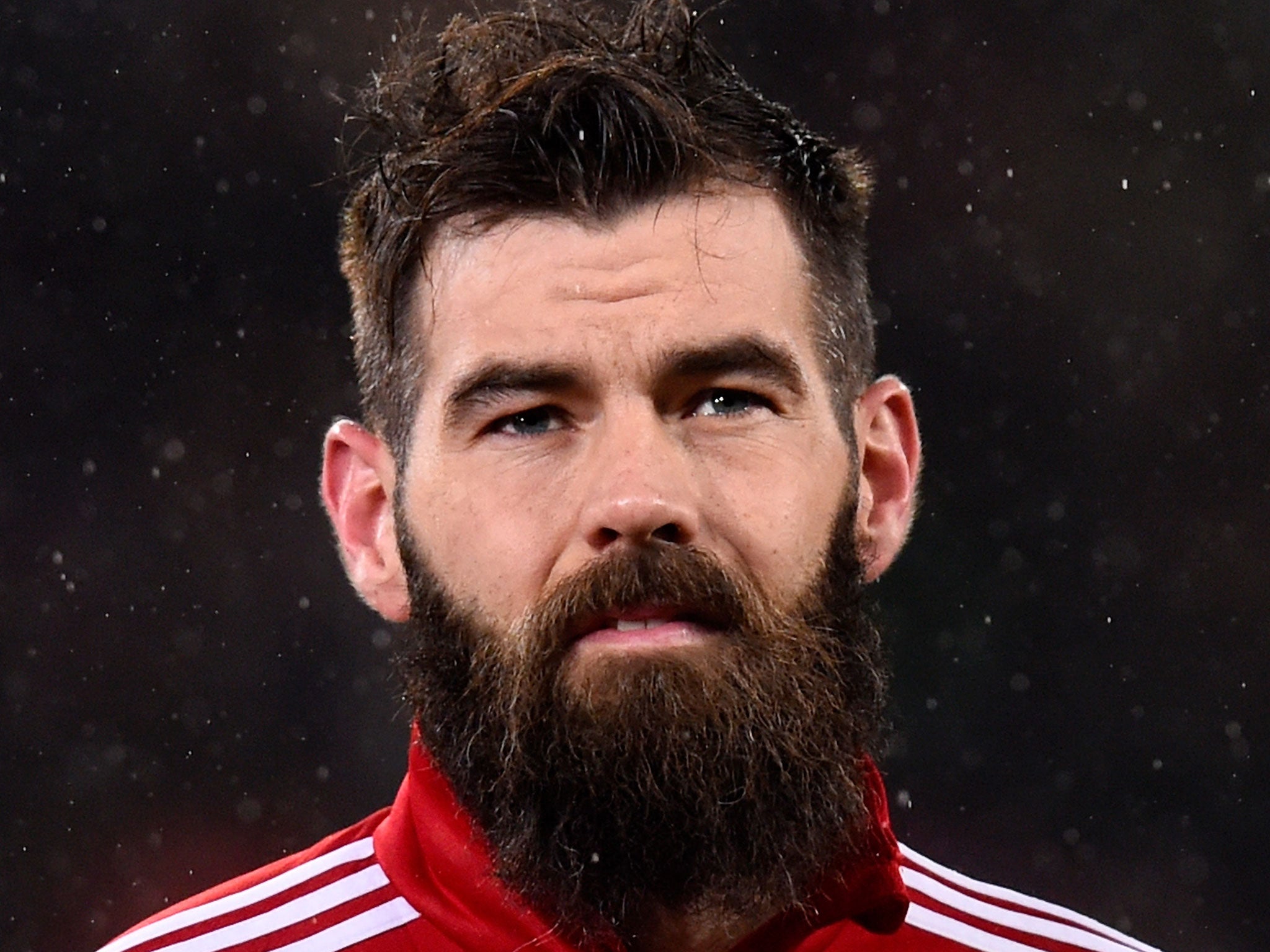 Wales midfieder Joe Ledley