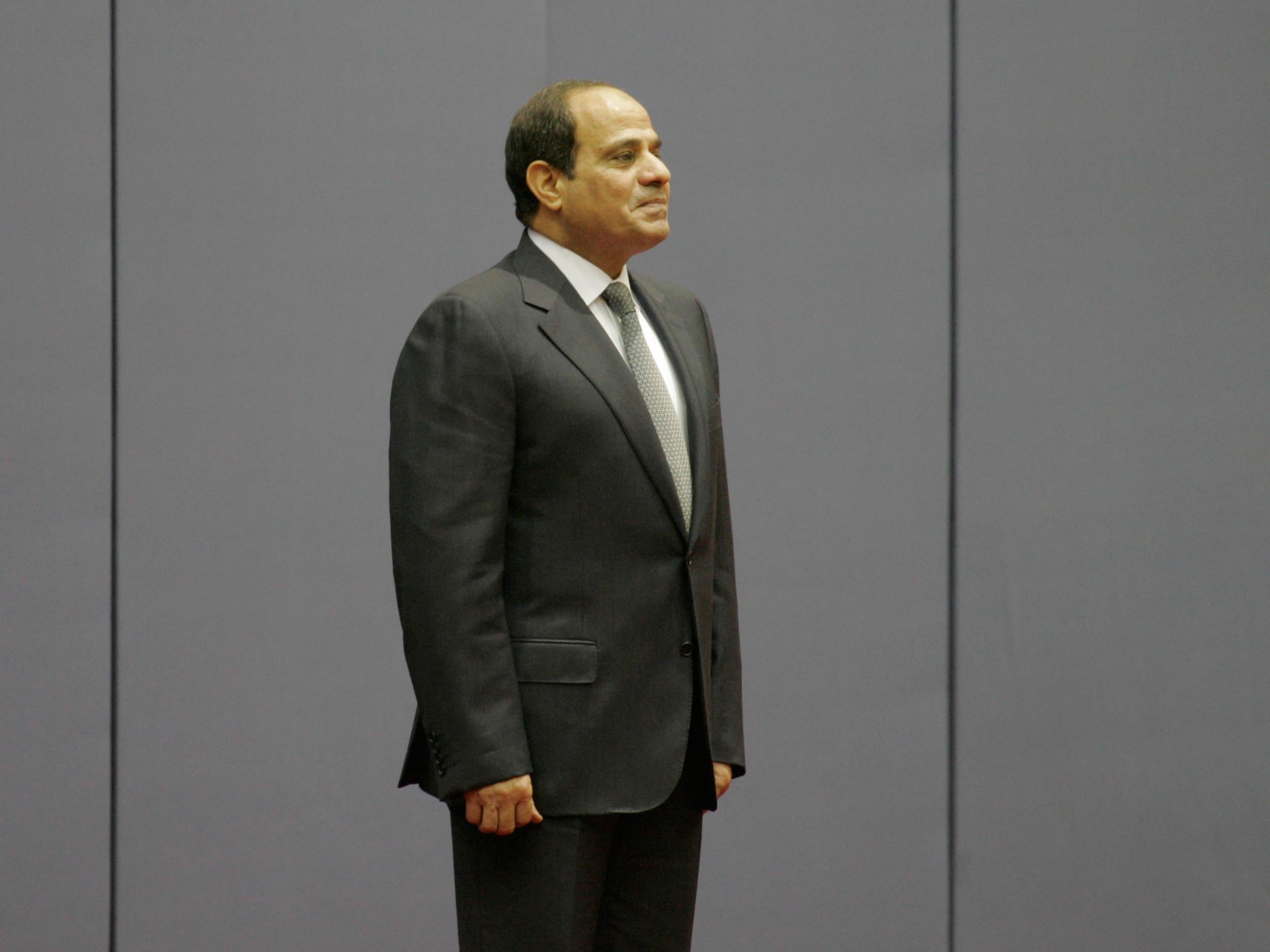 Egyptian President Abdel-Fattah el-Sissi