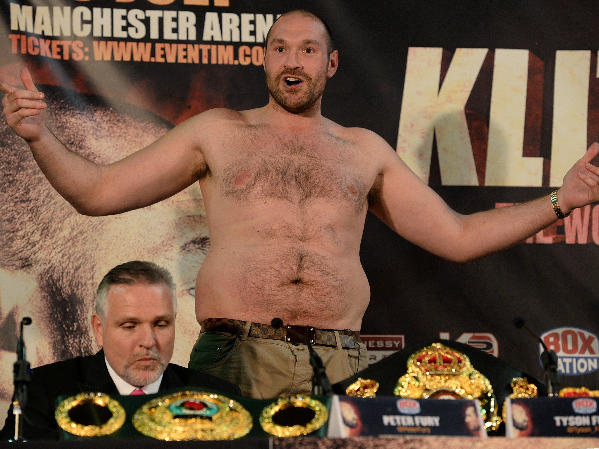 Fury's pre-fight diet has consisted of salad, fish and potatoes