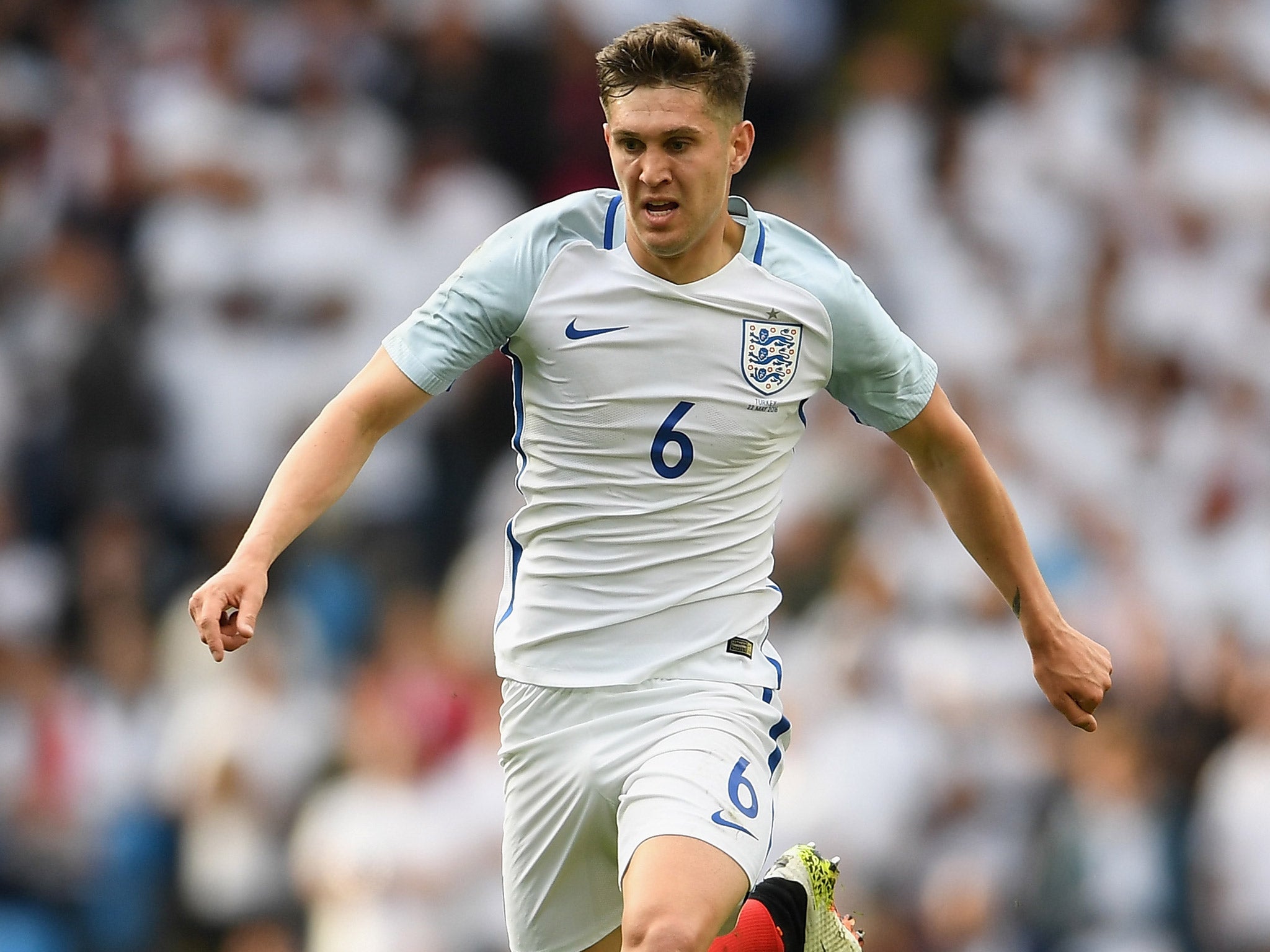 &#13;
City are also interested in the England and Everton defender John Stones &#13;