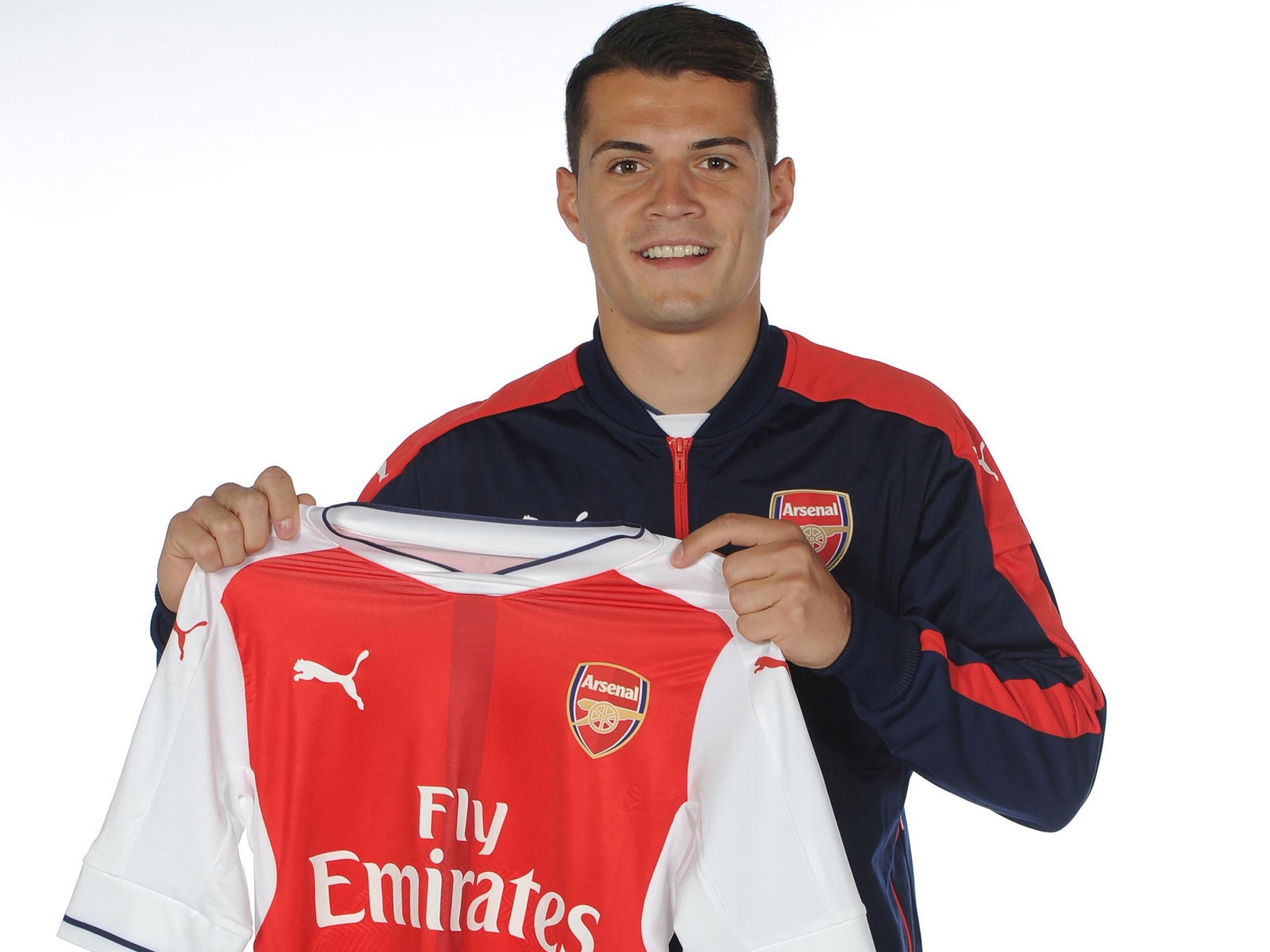 Xhaka signed for Arsenal last summer from Borussia Moenchengladbach