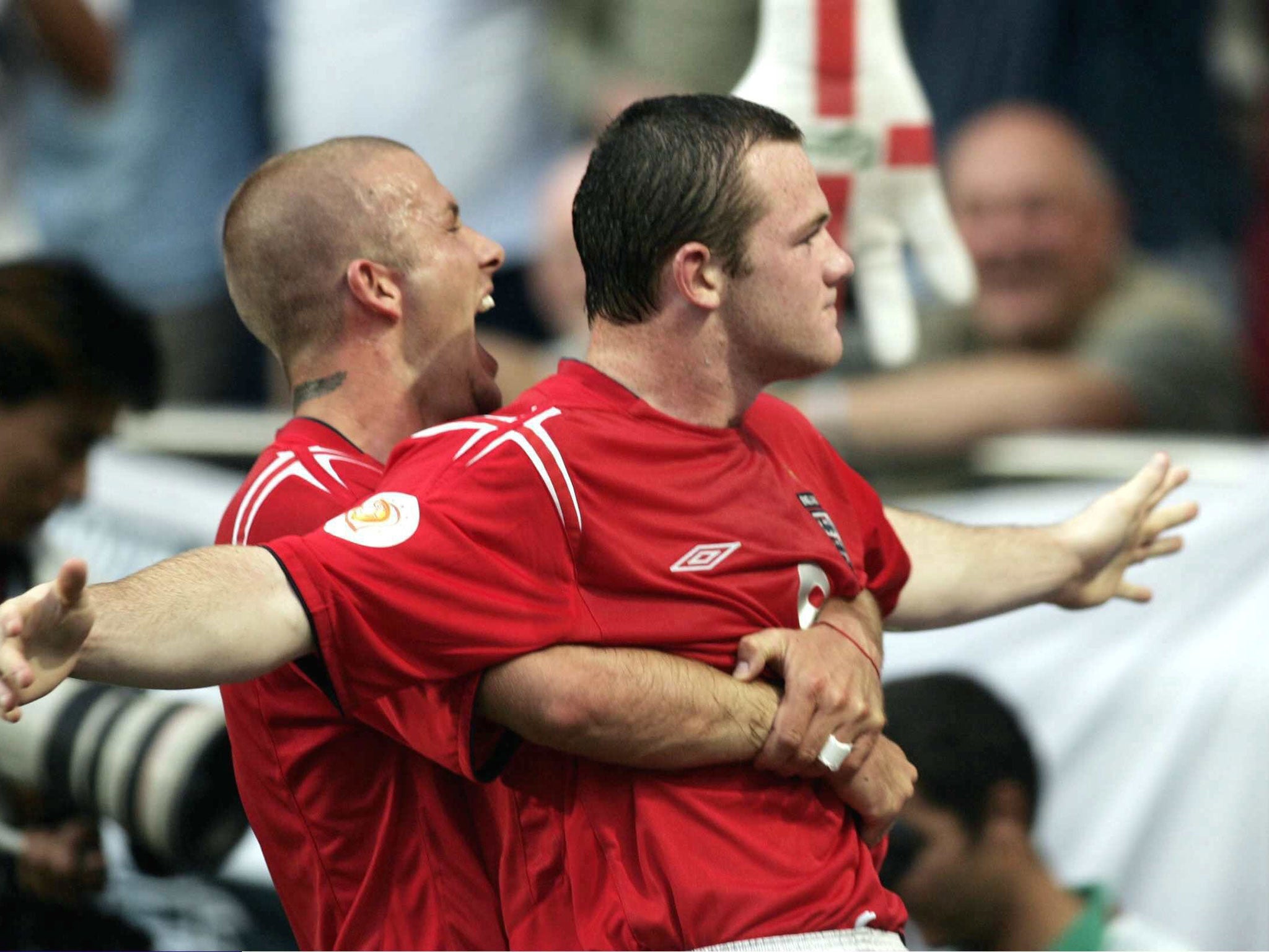 Wayne Rooney at Euro 2004