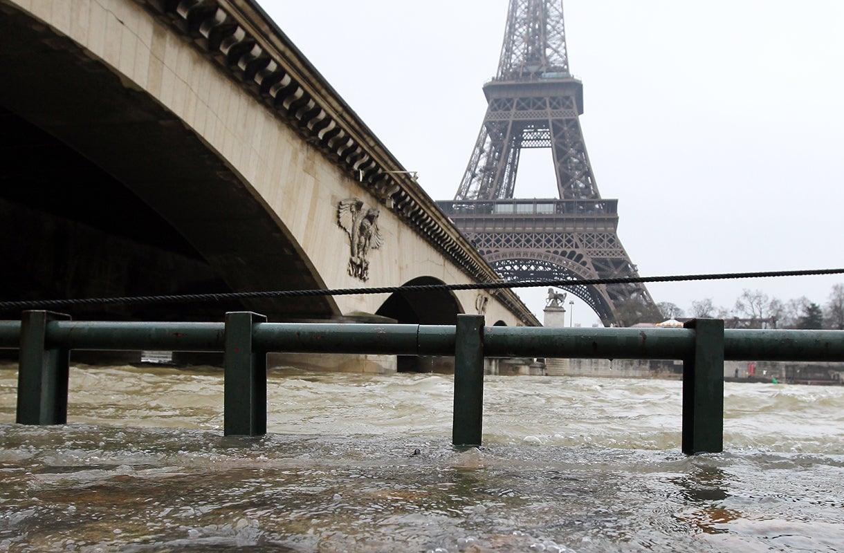 Paris floods on average once a century. The last occurred in 1910