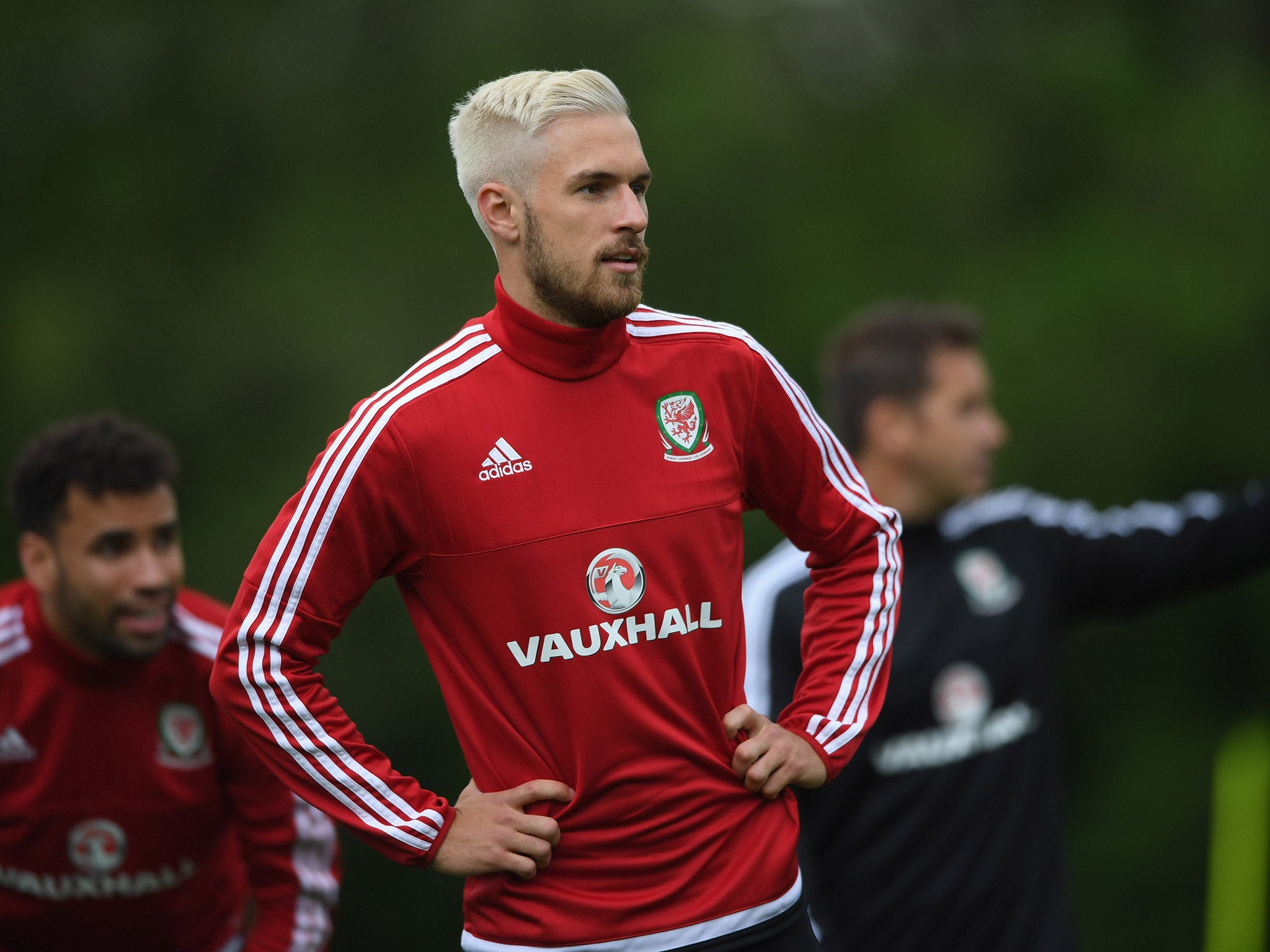 Aaron Ramsey, sporting a new blonde hair style, can inspire Wales to Euro 2016 glory, says Chris Coleman