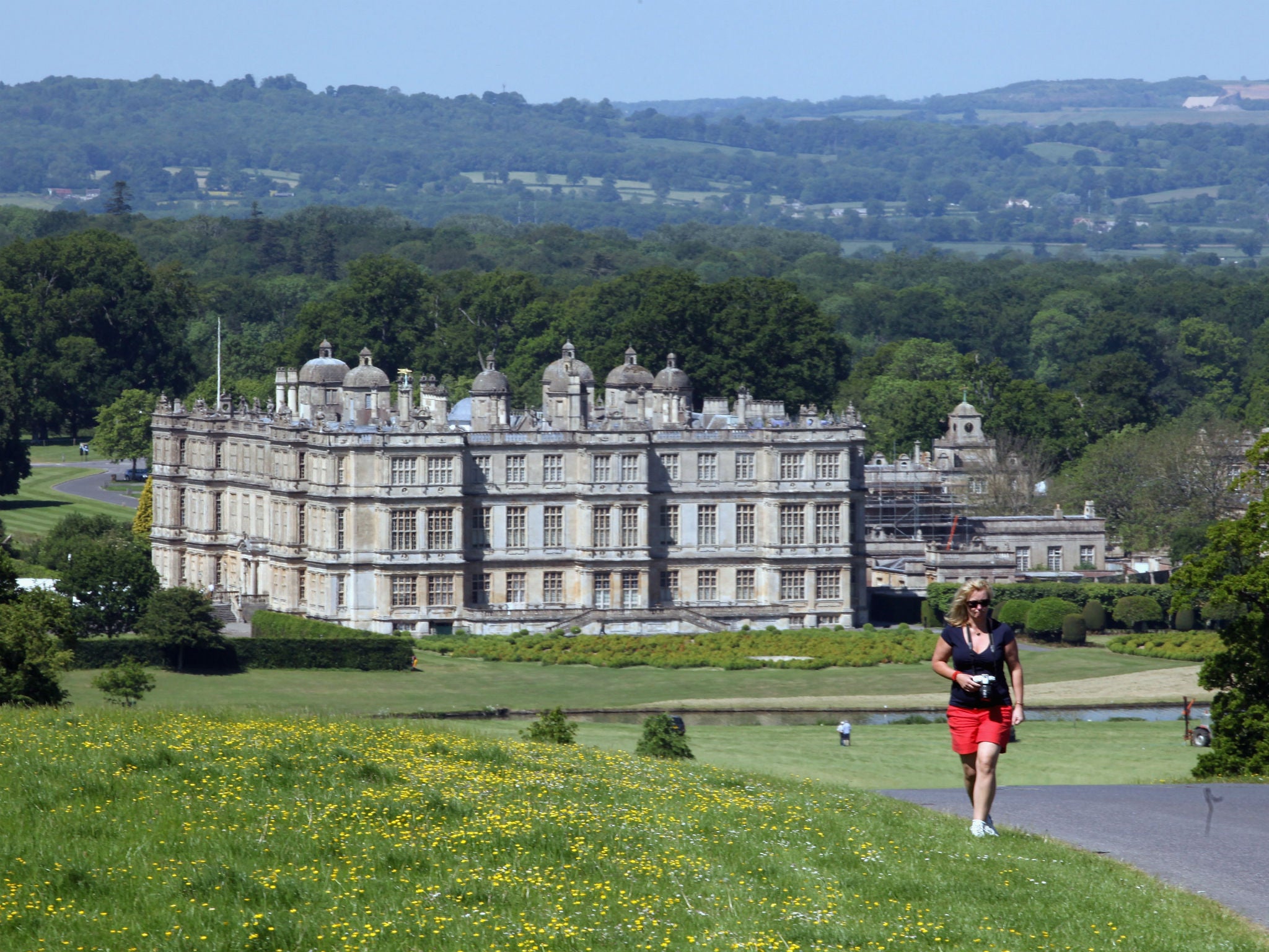 Longleat is best known for its safari park but could soon host Glastonbury