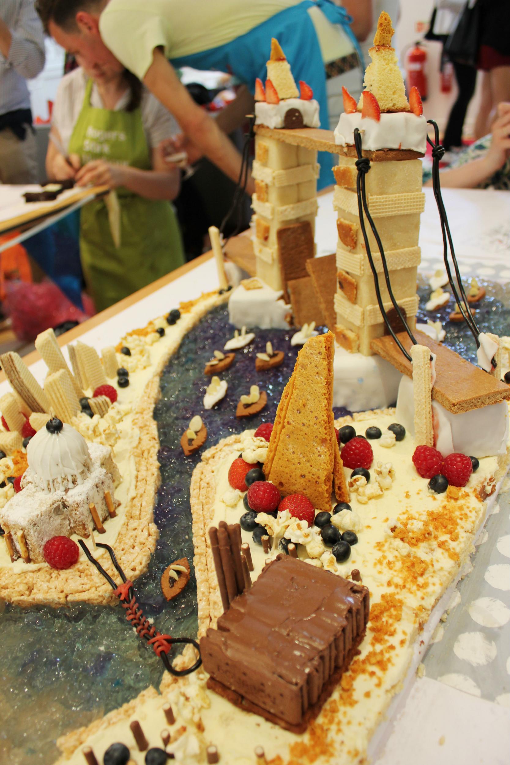 Last year's Great Architectural Bake Off saw Tower Bridge made out of cake