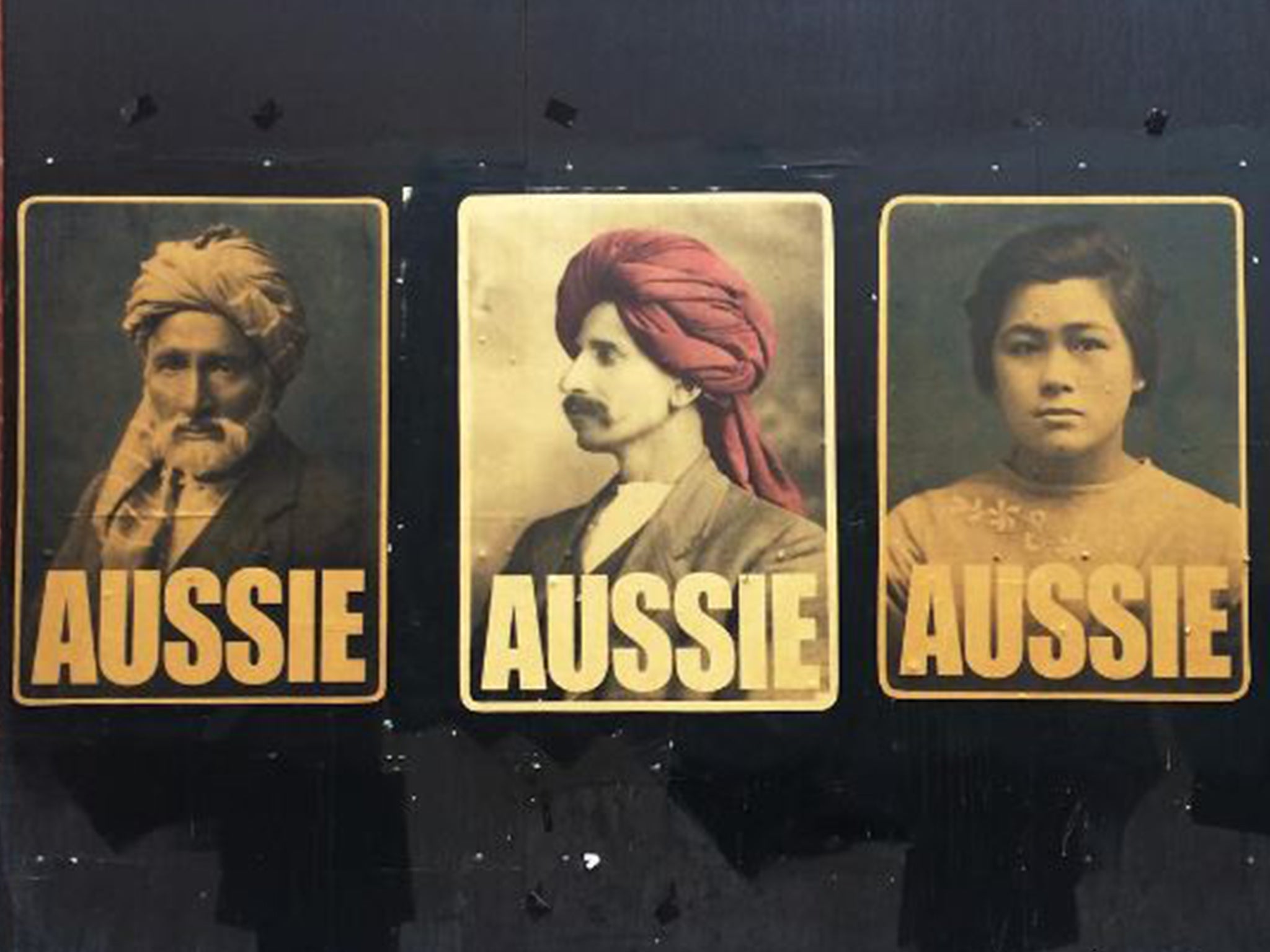 The original posters, created by Adelaide artist Peter Drew in January 2016